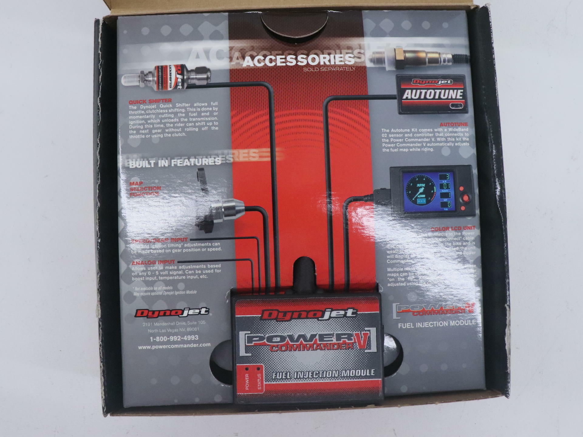 OPEN BOX - Power Commander V Fuel Injection Module Road Star Warrior - 22-011