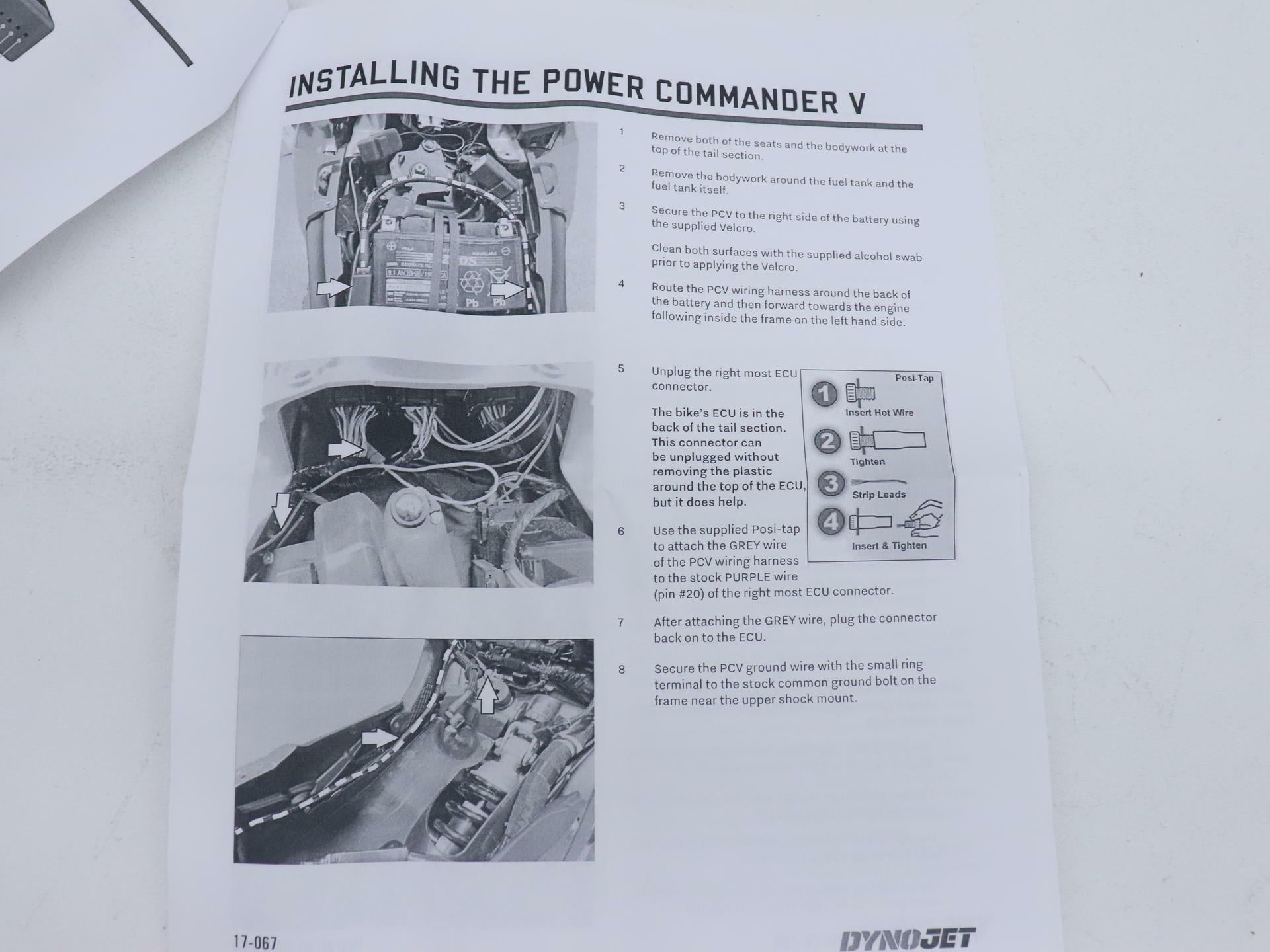 OPEN BOX - Power Commander V Fuel Injection Module - 16-18 ZX10R Ninja - 17-067