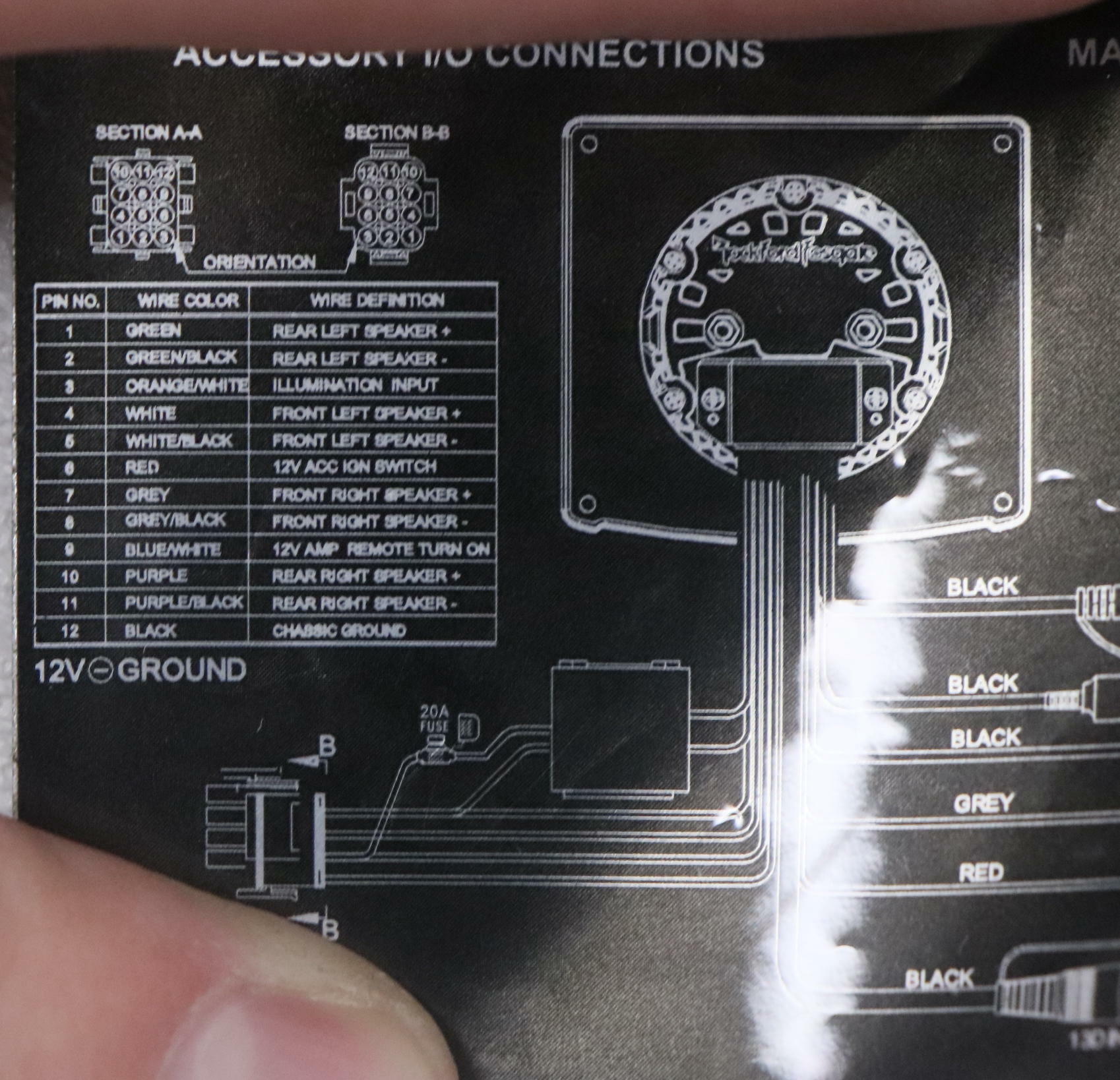 OPEN BOX - Sea-Doo Rockford Fosgate Bluetooth Audio Head Unit - PMX-2 710006619