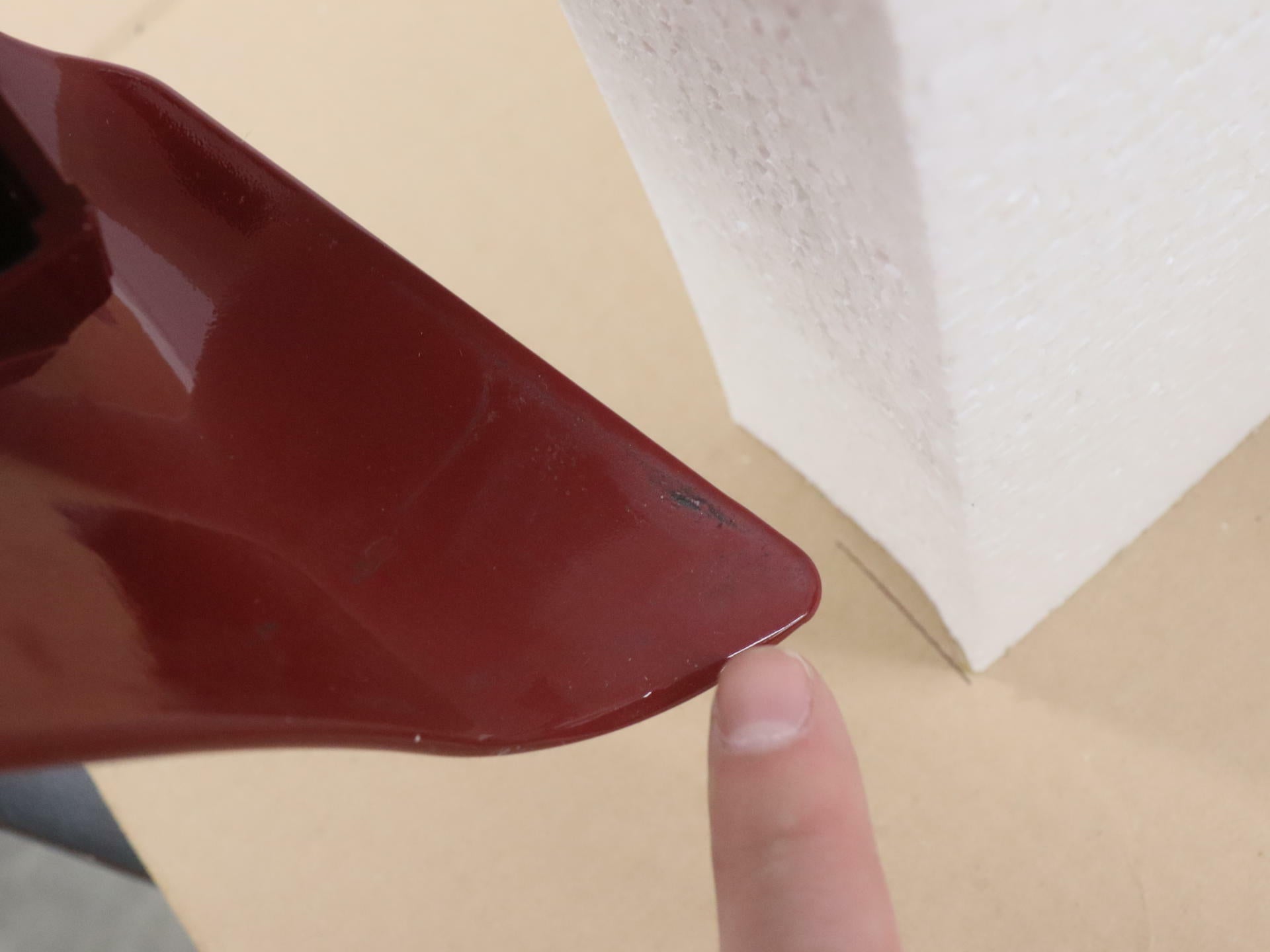 OPEN BOX - OEM Indian LOWER Faring Kit RED - 14-17 Chieftain - 2880286-639