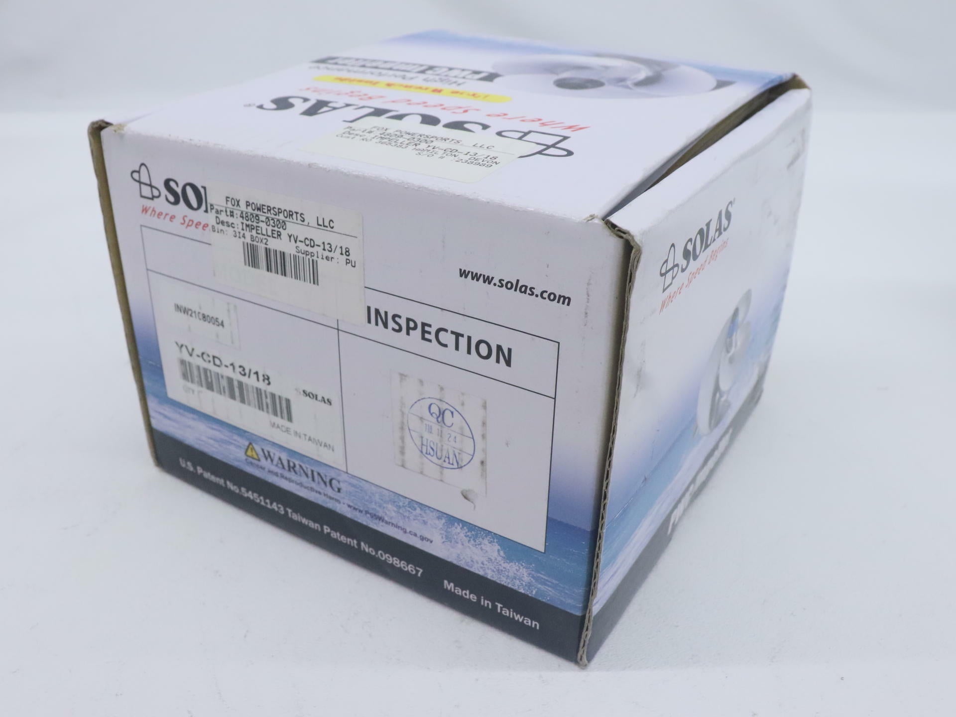 OPEN BOX - Solas Concord Impeller 13/18 Pitch - Yamaha WaveRunner - 4809-0300