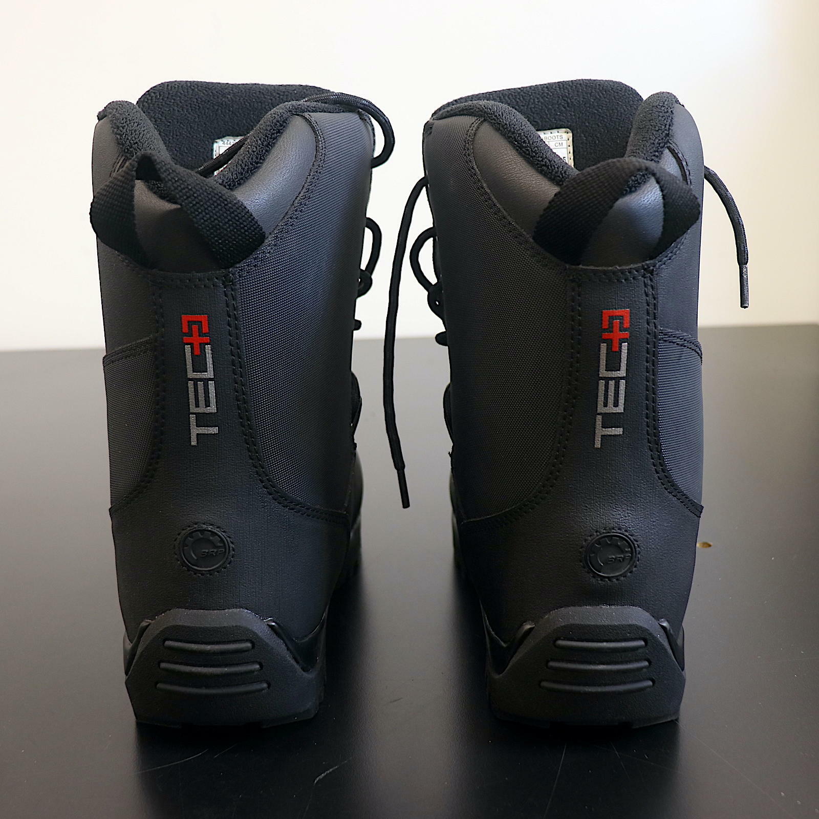 Ski-Doo BRP Tec + Snowmobile Boots Adult Size 8 Black 4442362890 - Open Box