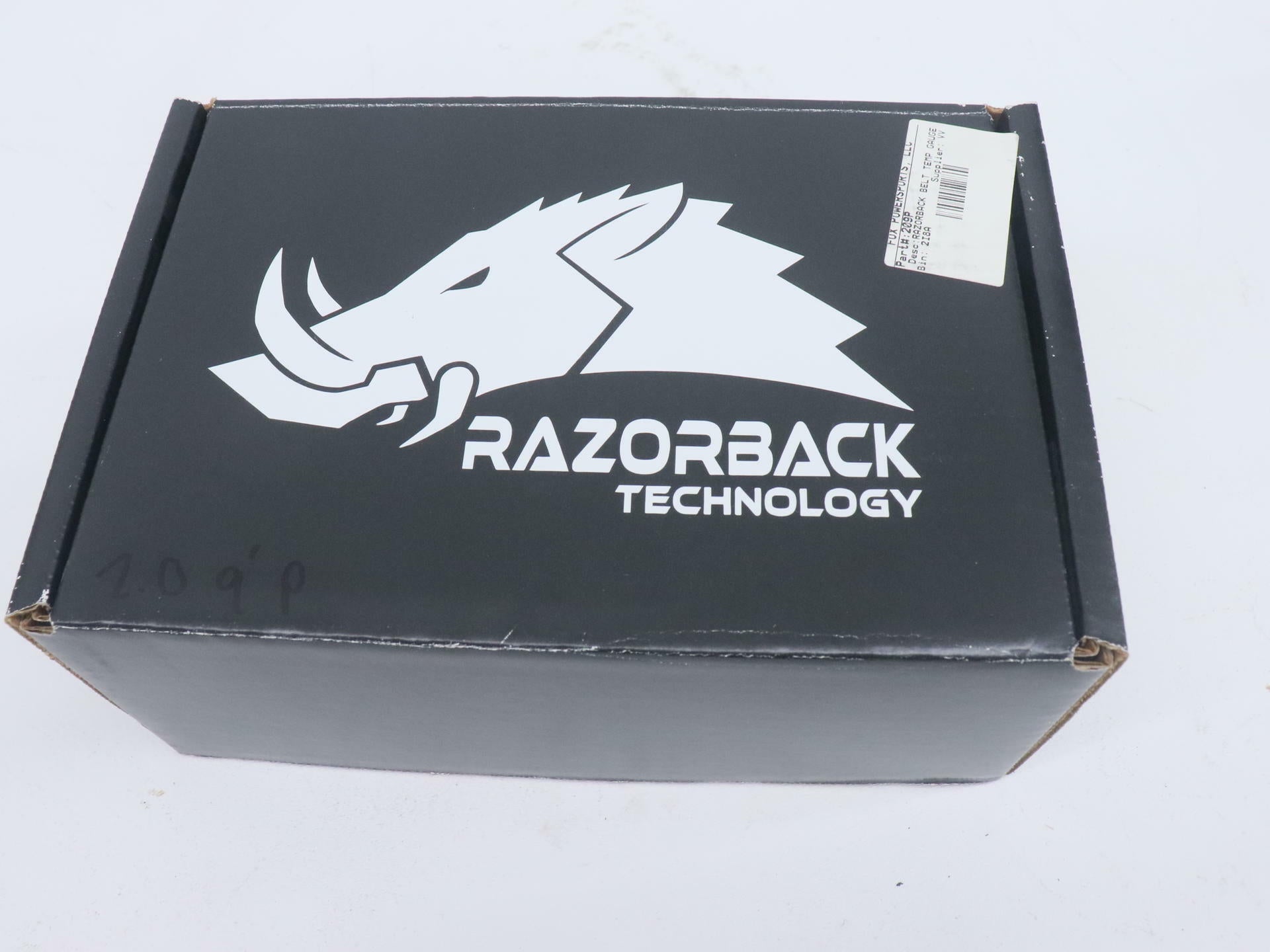 OPEN BOX - Razorback Belt Temp Sensor Gauge Kit BLACK - 209P