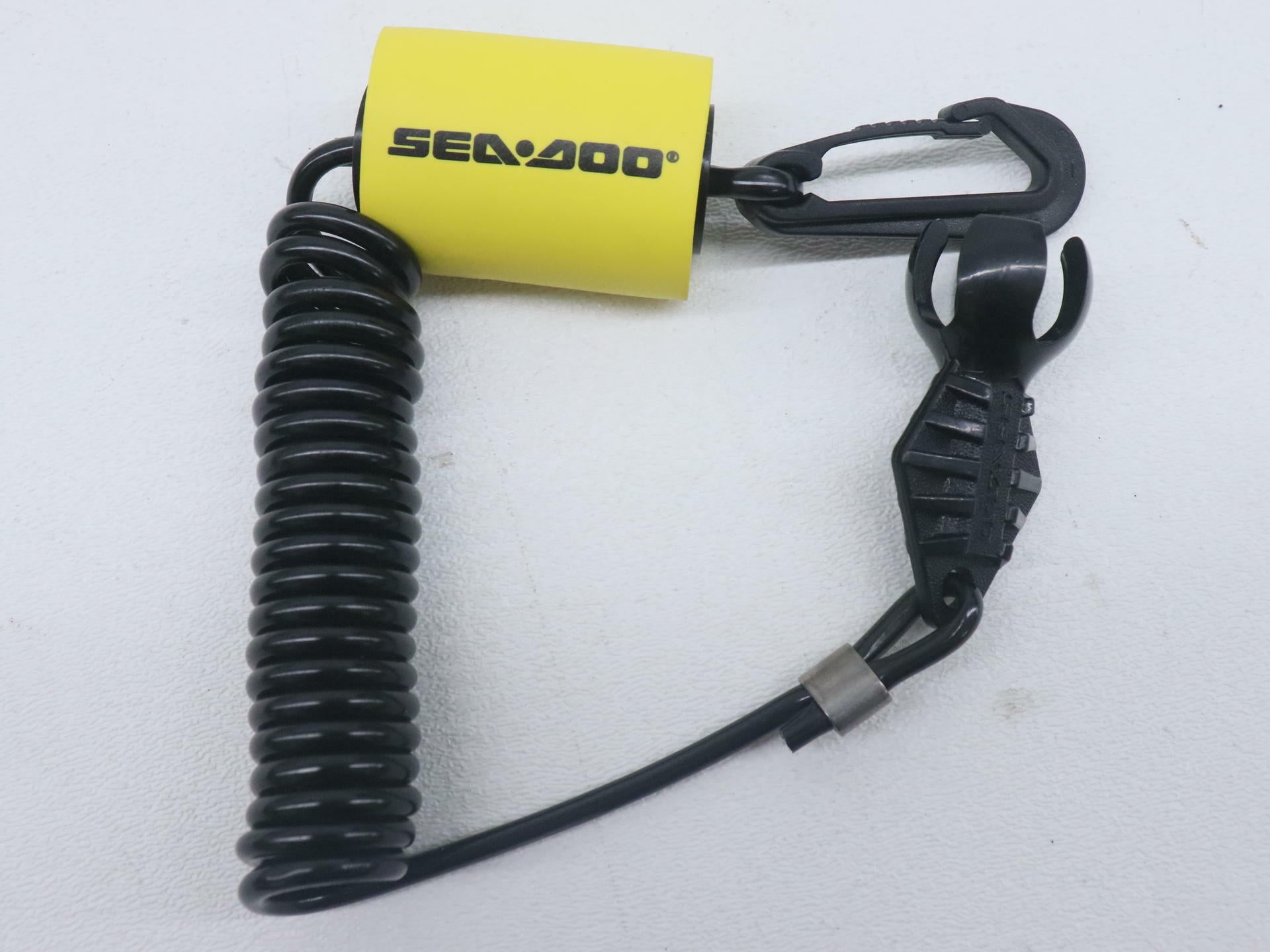 OPEN BOX - OEM Sea-Doo Key Cord & Clip Safety Tether Lanyard - 278003410