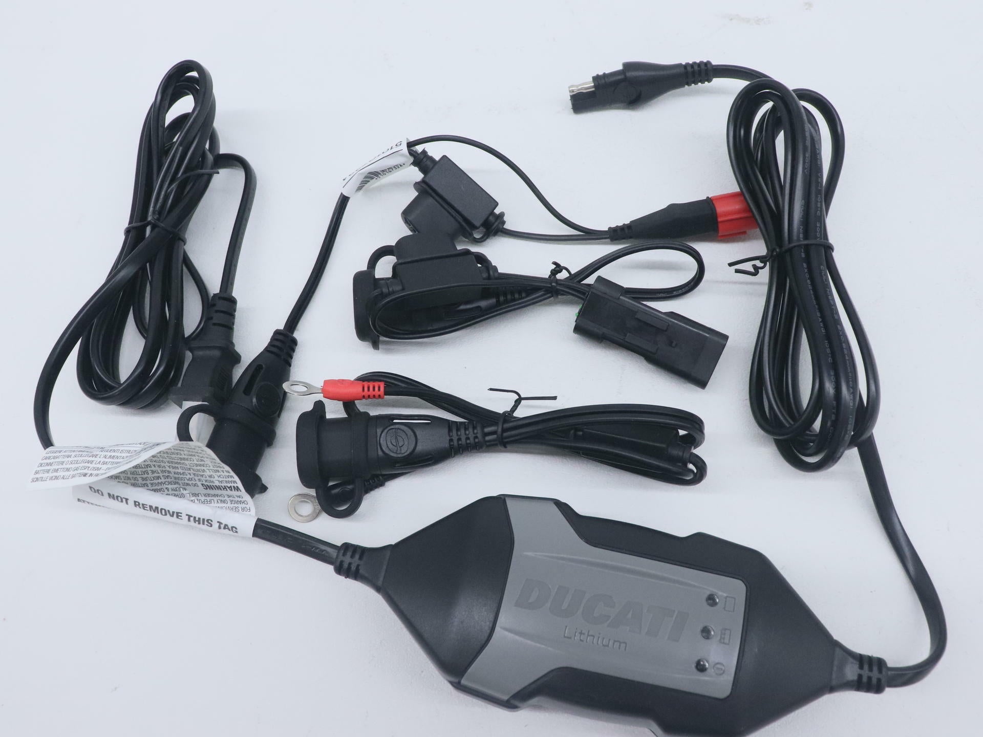 OEM Ducati Lithium Battery Charger Maintainer TecMate - 69929011AZ - Open Box