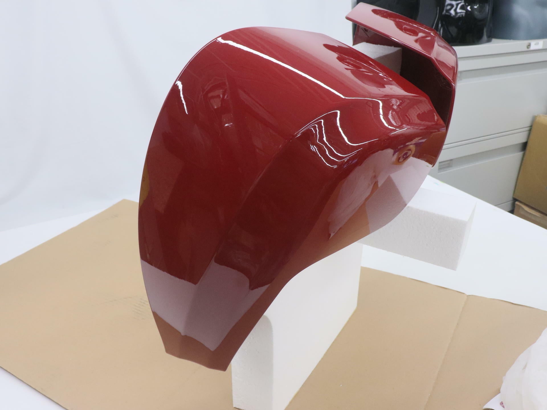 OPEN BOX - OEM Indian LOWER Faring Kit RED - 14-17 Chieftain - 2880286-639