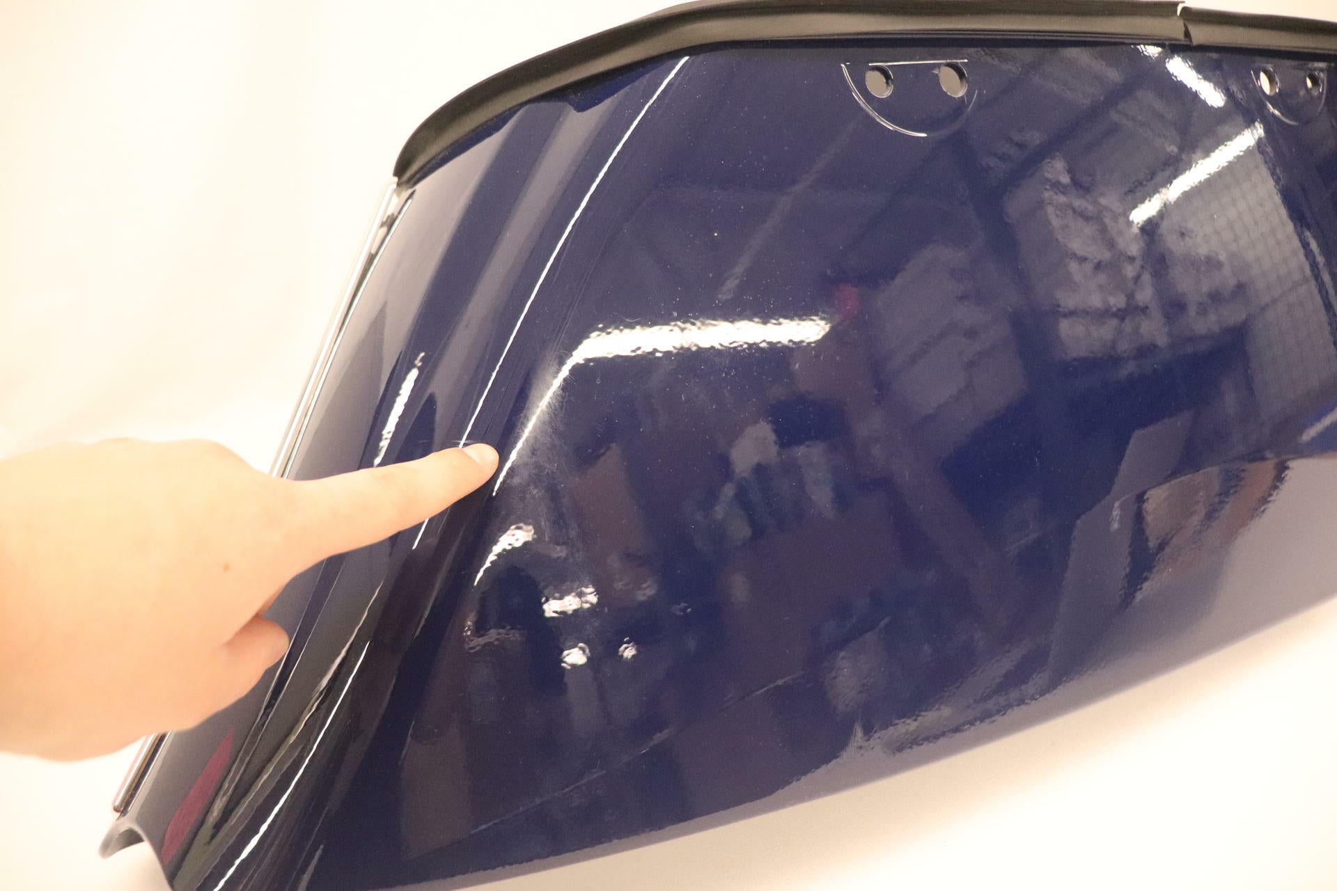 OPEN BOX - OEM Indian Saddlebag RIGHT Side BLUE 2014 Chief Chieftain 5450739-640