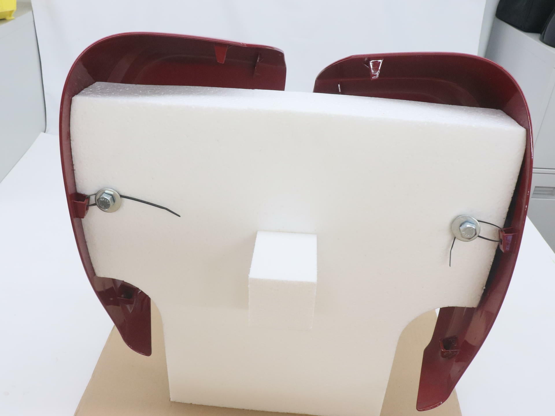 OPEN BOX - OEM Indian LOWER Faring Kit RED - 14-17 Chieftain - 2880286-639