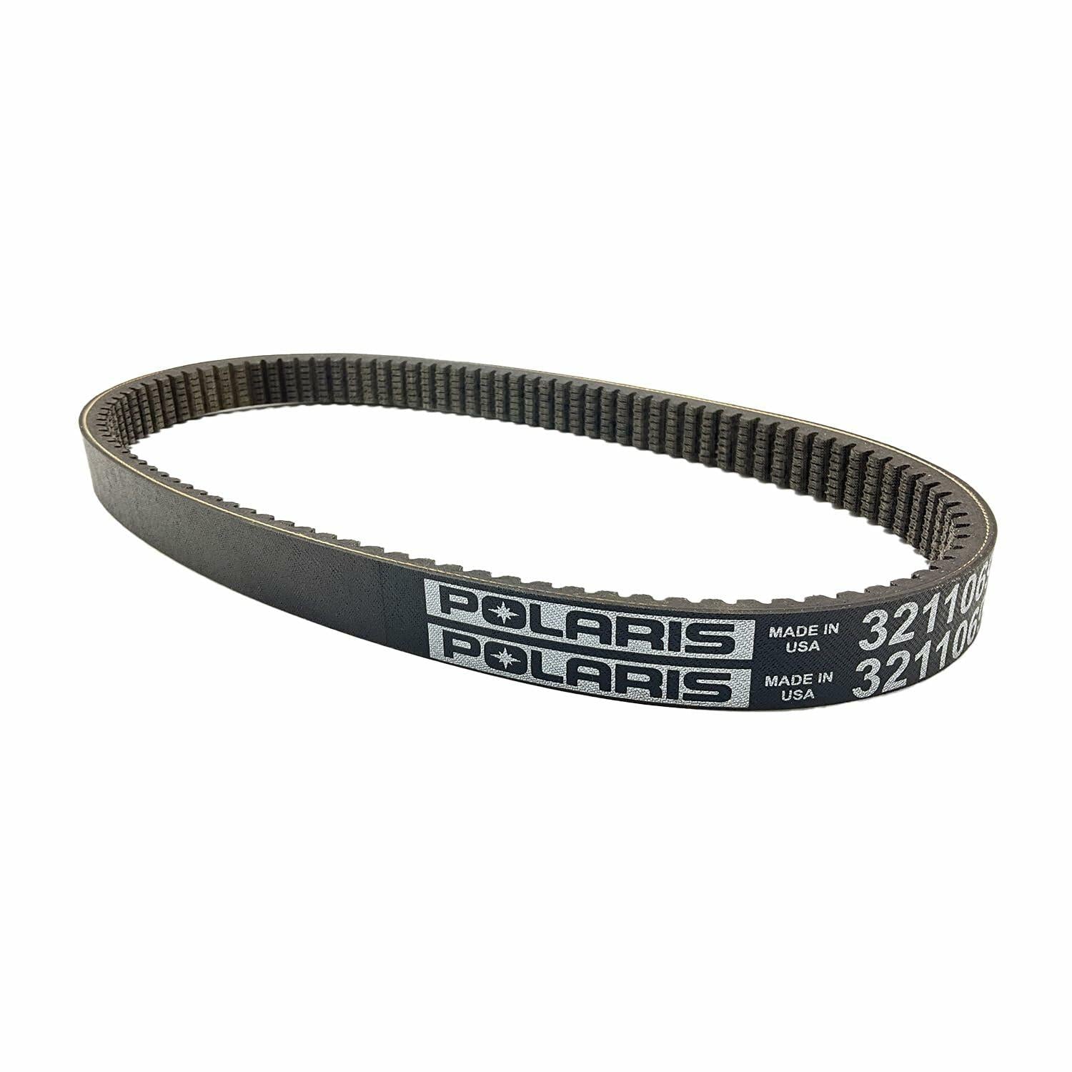 Polaris Sportsman ORV Engine Brake Drive Belt, Part 3211069 – Compatible with Specific Models of Polaris Side-by-Sides, Runs at Optimal RPMs, No Clutch Recalibration, Replace Every 1,000 Miles, Black