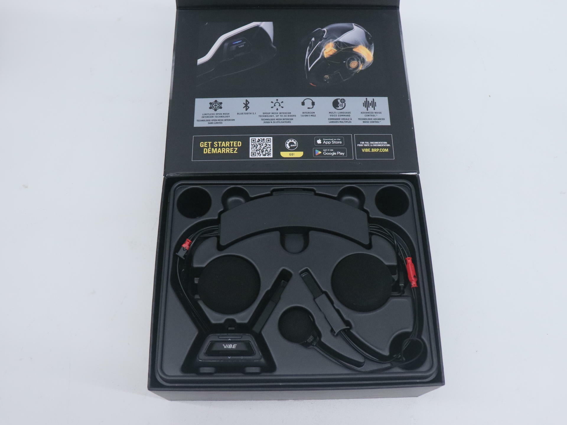 Ski-Doo 9290860093 VIBE Communication System Bluetooth Superior Audio Voice Activated - Open Box