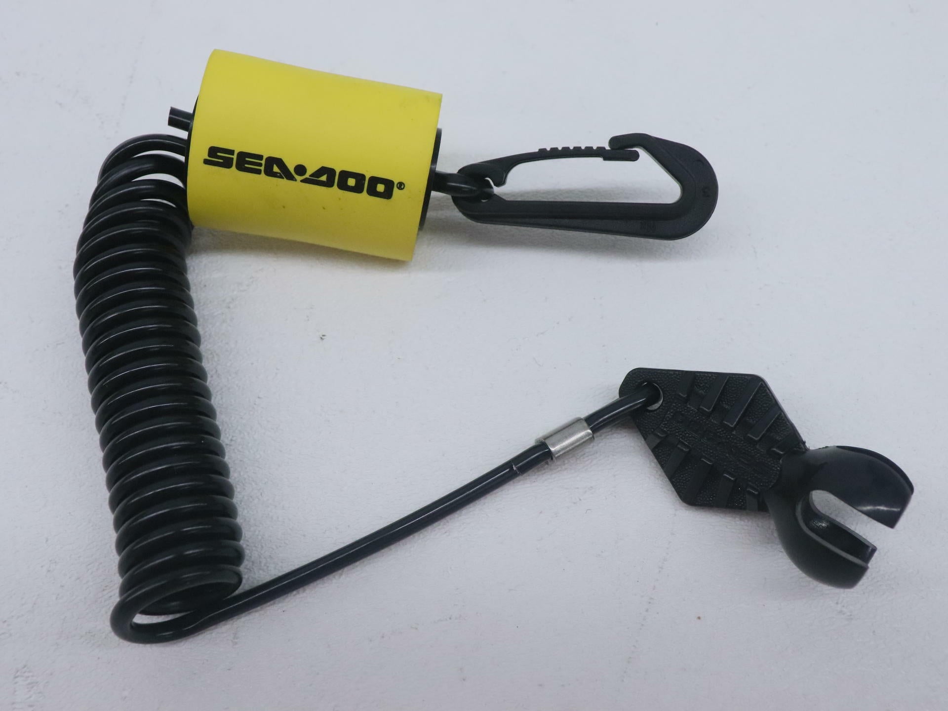 OPEN BOX - OEM Sea-Doo Key Cord & Clip Safety Tether Lanyard - Spark - 278003410
