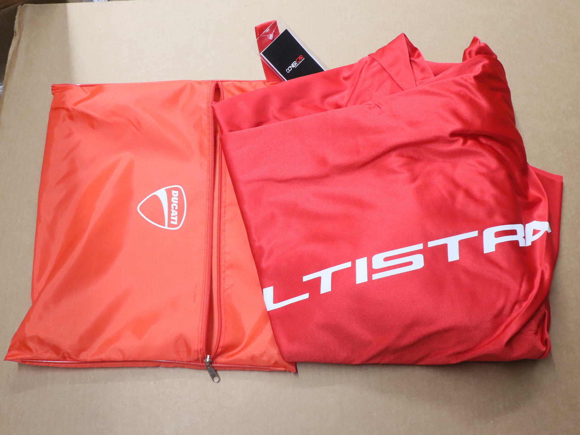 OEM Ducati Indoor Bike Canvas Cover Multistrada V4 S - 96781581AA - Open Box