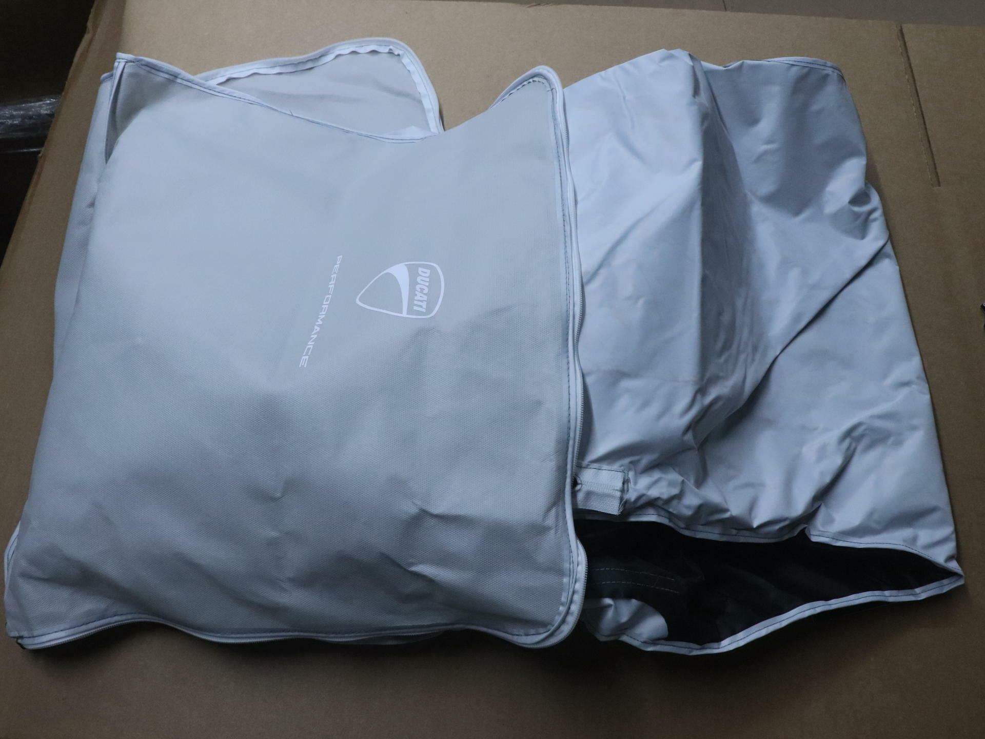 OPEN BOX - OEM Ducati Universal Waterproof Bike Canvas 2 - 97580221AA