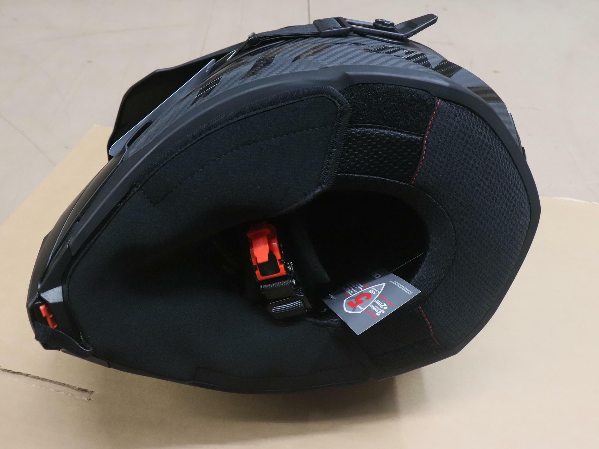 OPEN BOX - CKX Titan Original Carbon Electric Combo Helmet – Adult 3XL - 512607