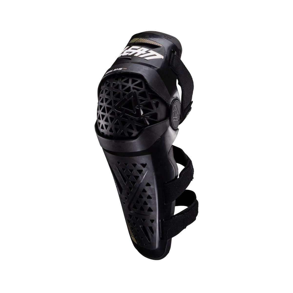 Leatt Knee & Shin Guard Protector Dual Axis Pro Black S/M- 5024060790 - Open Box