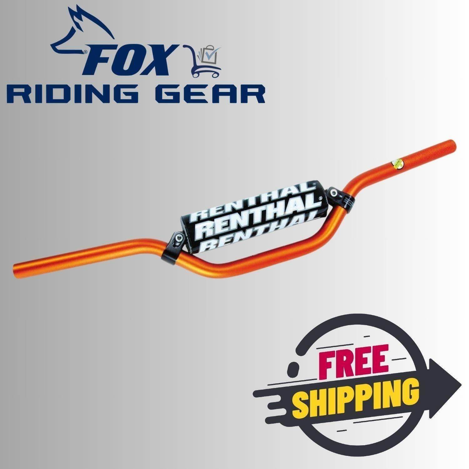 KTM Orange Renthal Handlebars Bars Sx 65 85 Rc Alessi - U6950997 - Open Box
