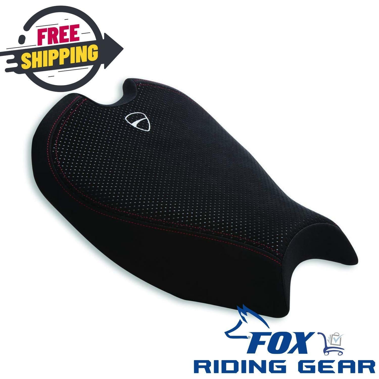 OEM Ducati Panigale V2 Rider Comfort Seat +20mm Black - 96880831AA - Open Box
