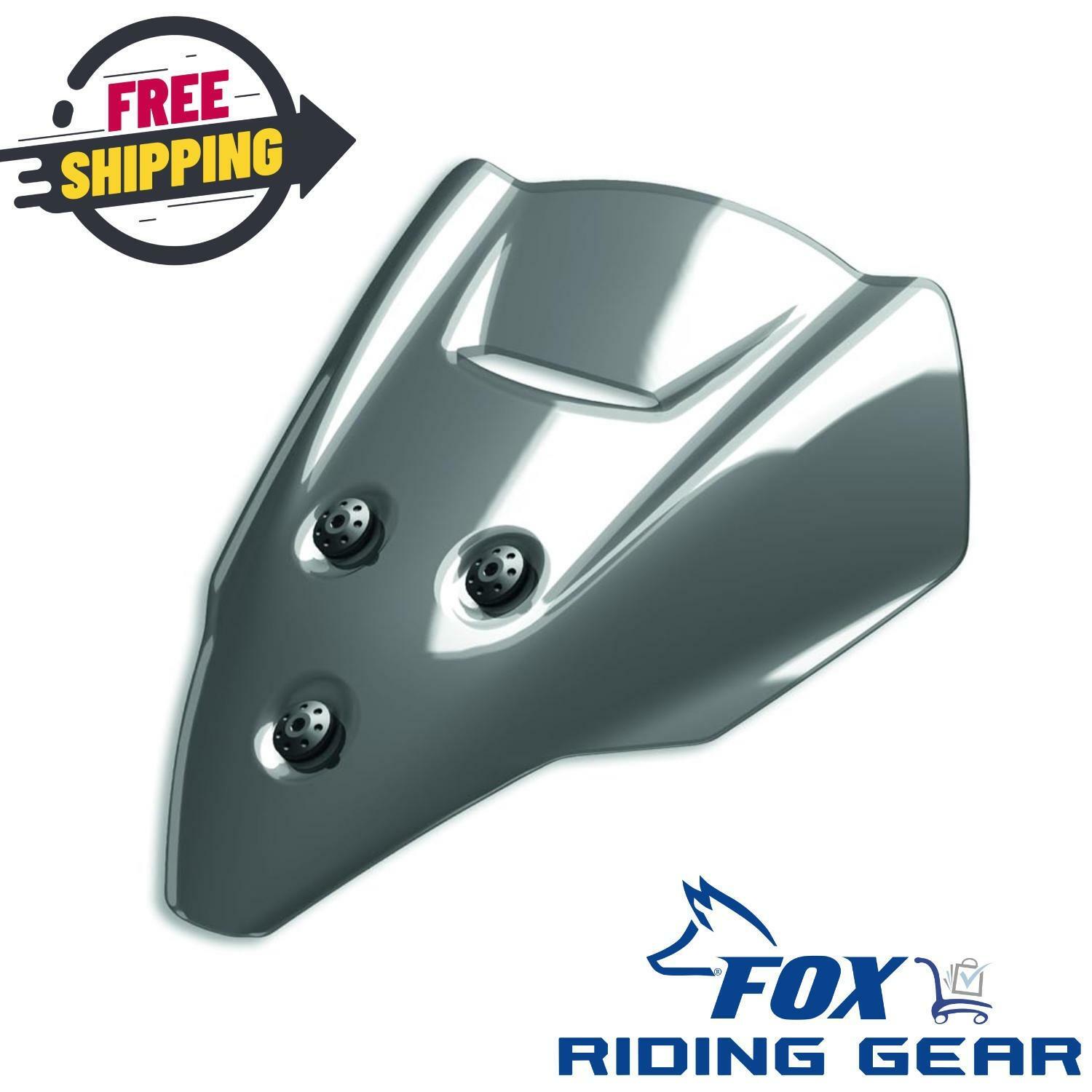 OPEN BOX - OEM Ducati Streetfighter V4/V4 S Smoke Tinted Windscreen - 97180861AA