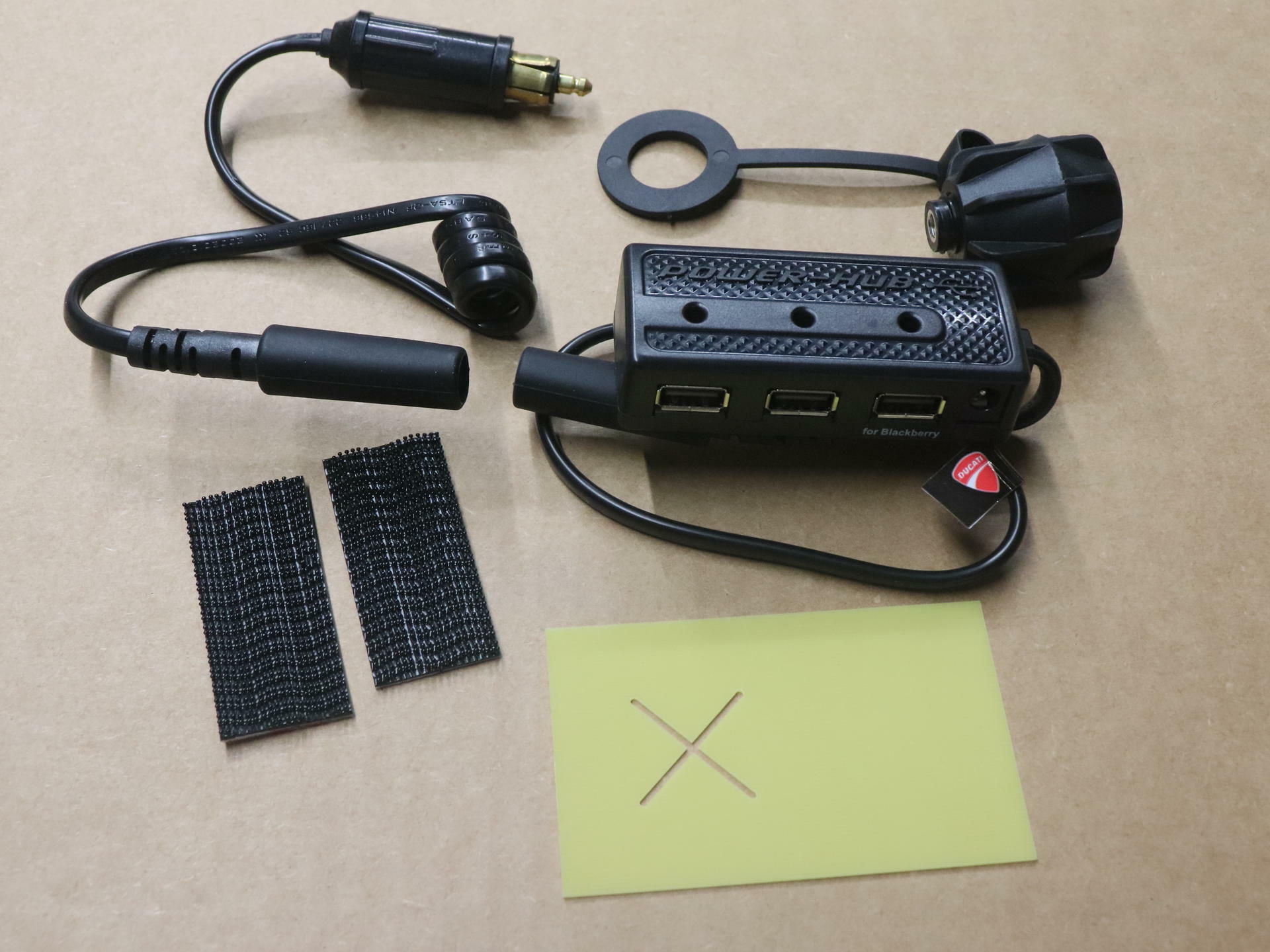 OEM Ducati Multistrada 1200 USB Power Outlet System 96680441A 2015 - Open Box