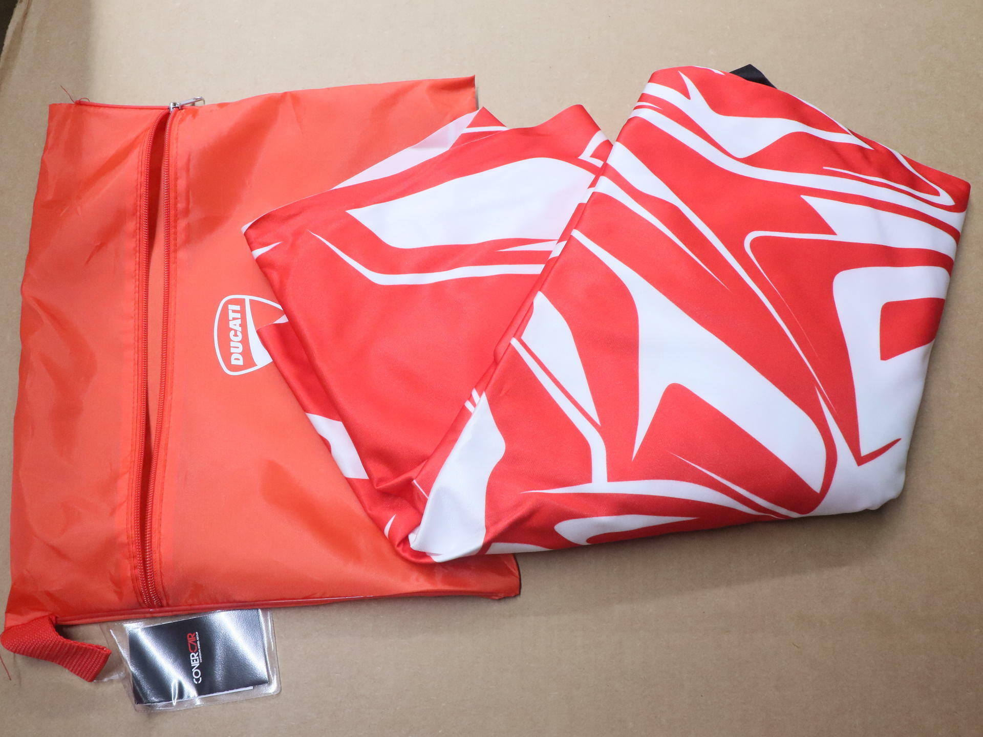 OPEN BOX - Ducati Indoor Bike Canvas Cover Red for Panigale V2 V4 - 97580151AA