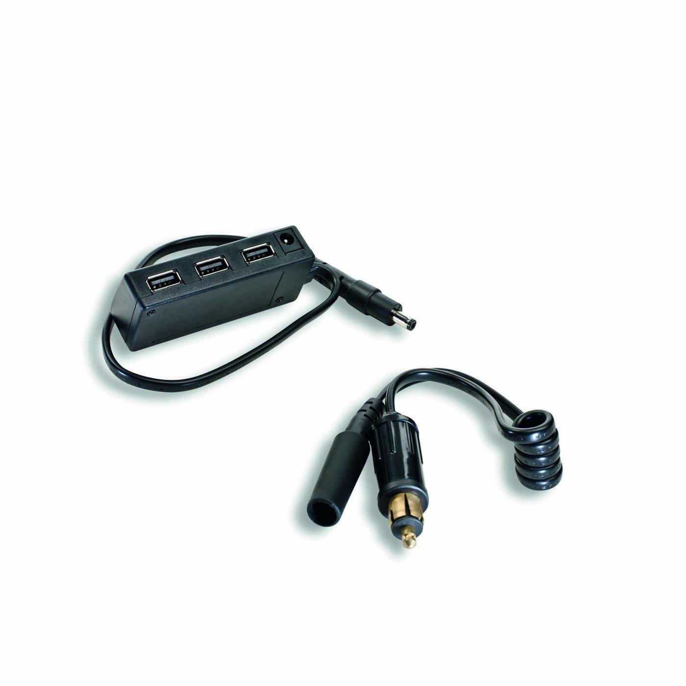 OEM Ducati Multistrada 1200 USB Power Outlet System 96680441A 2015 - Open Box