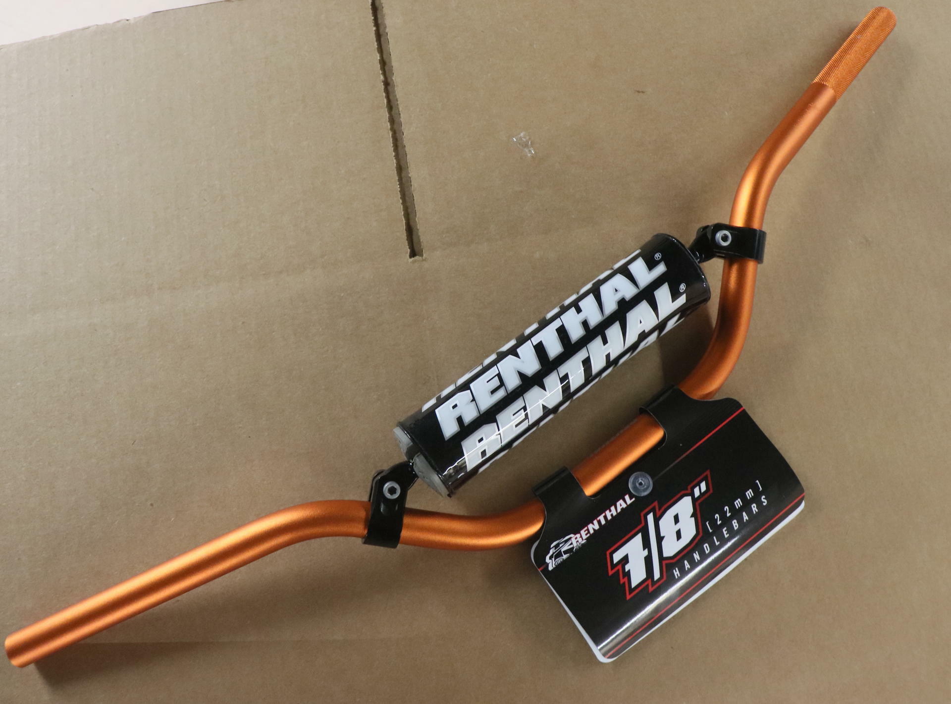 KTM Orange Renthal Handlebars Bars Sx 65 85 Rc Alessi - U6950997 - Open Box