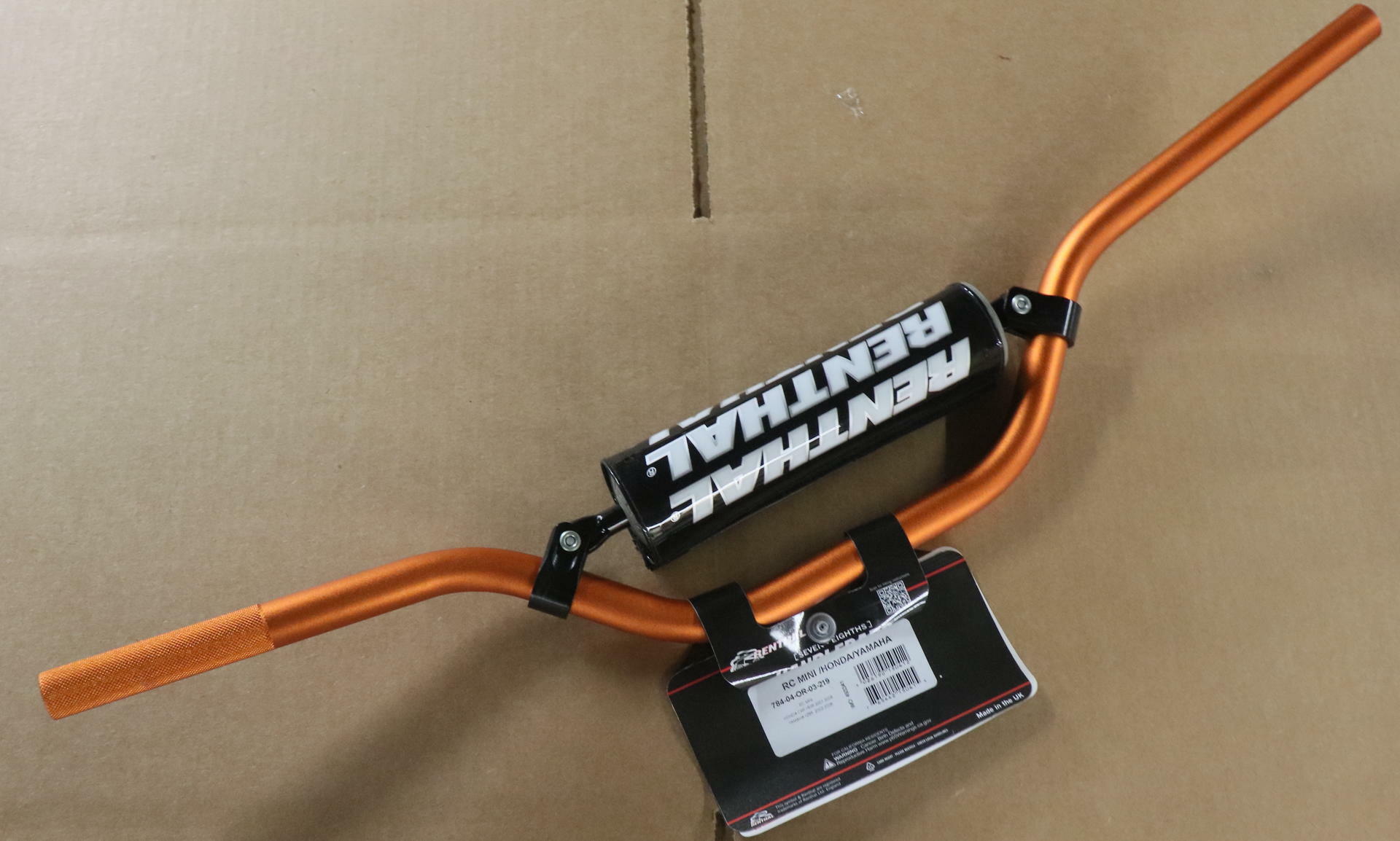 KTM Orange Renthal Handlebars Bars Sx 65 85 Rc Alessi - U6950997 - Open Box