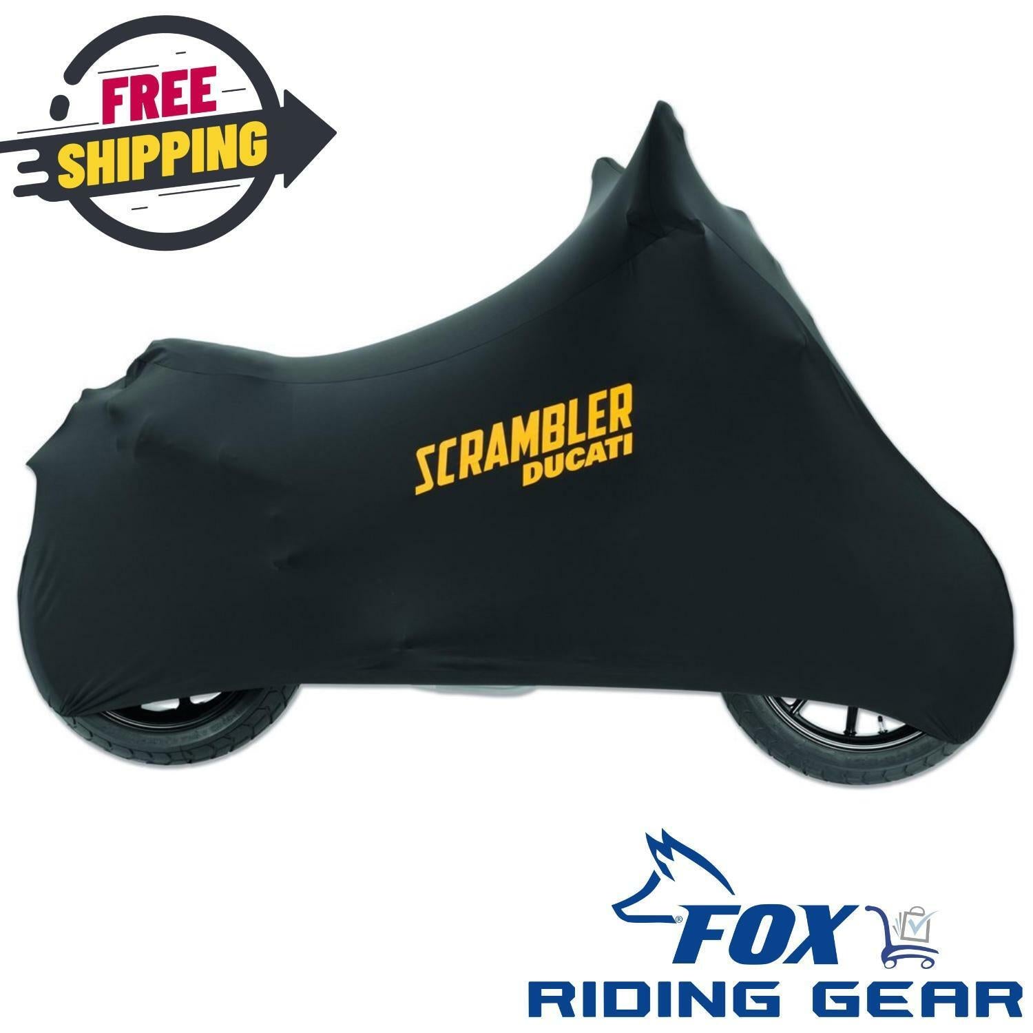 Ducati Scrambler 1100 Indoor Motorcycle Cover Perline Black 97580101A - Open Box