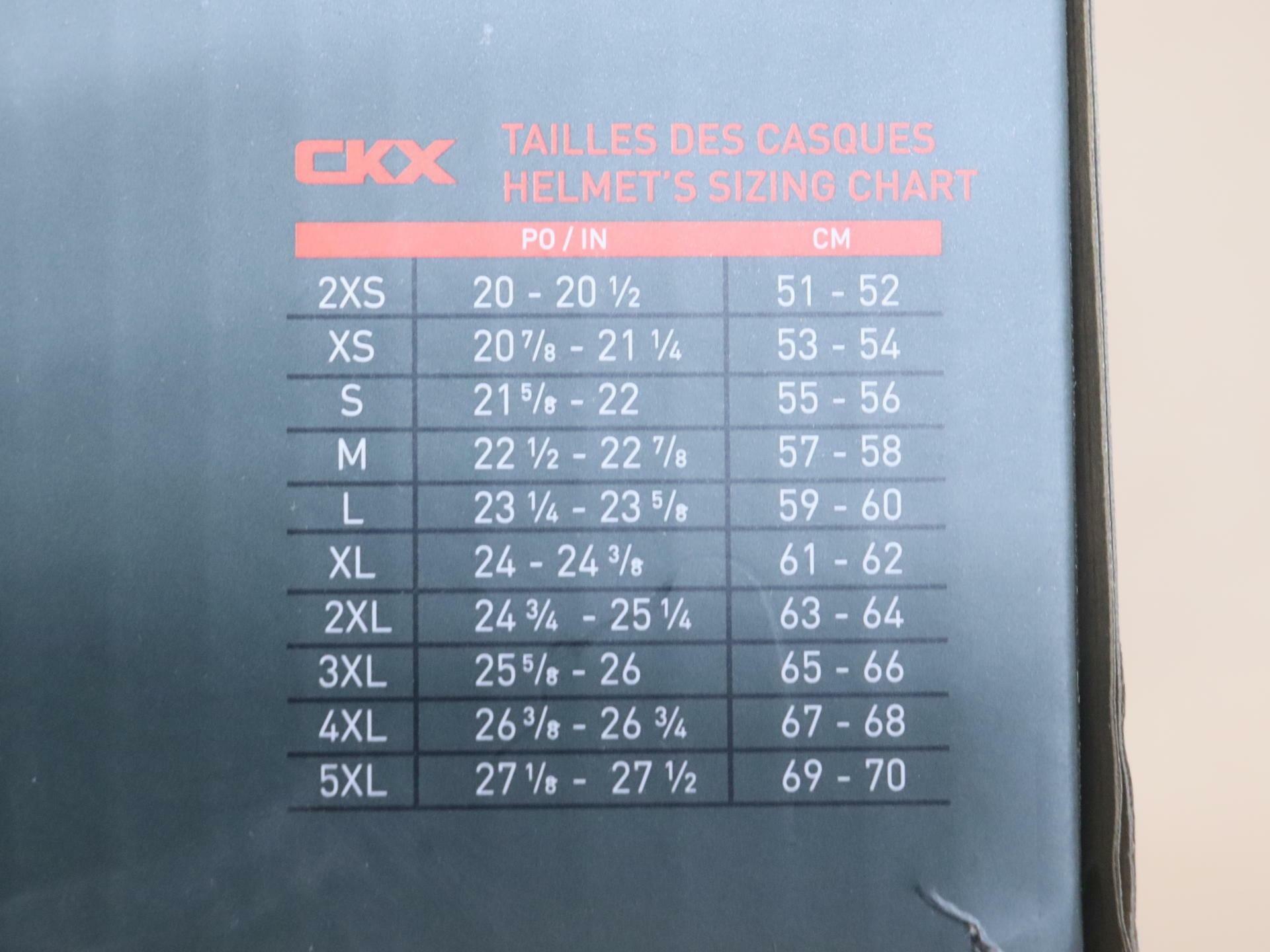 CKX Titan Original Carbon Electric Combo Helmet 3XL 512607 - Open Box
