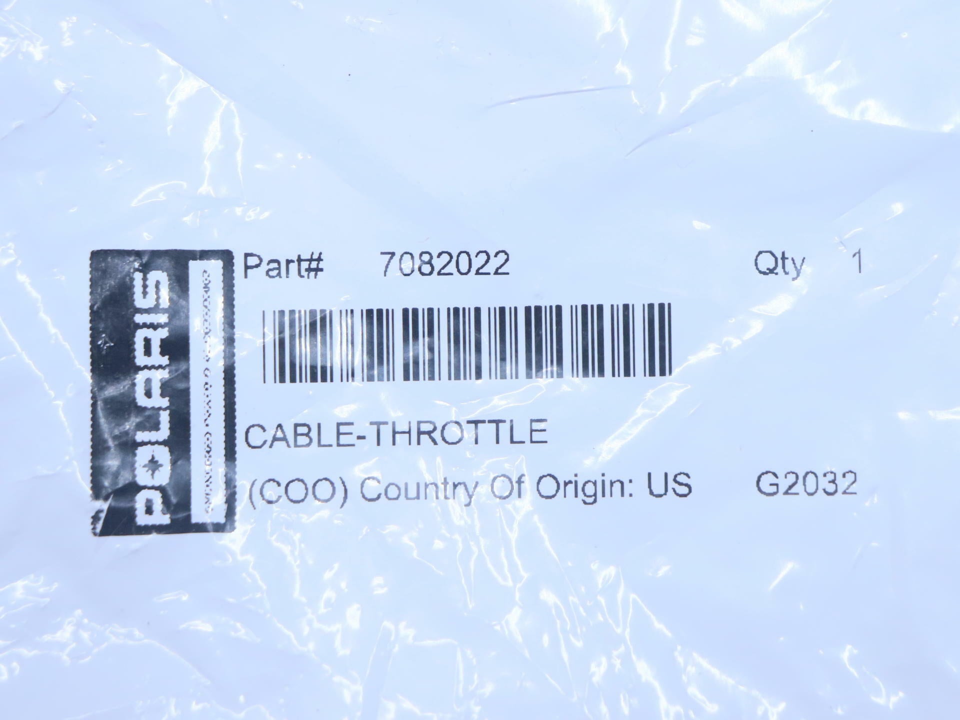 OPEN BOX - OEM Polaris Throttle Cable RMK 600 800 SKS 800 - 7082022