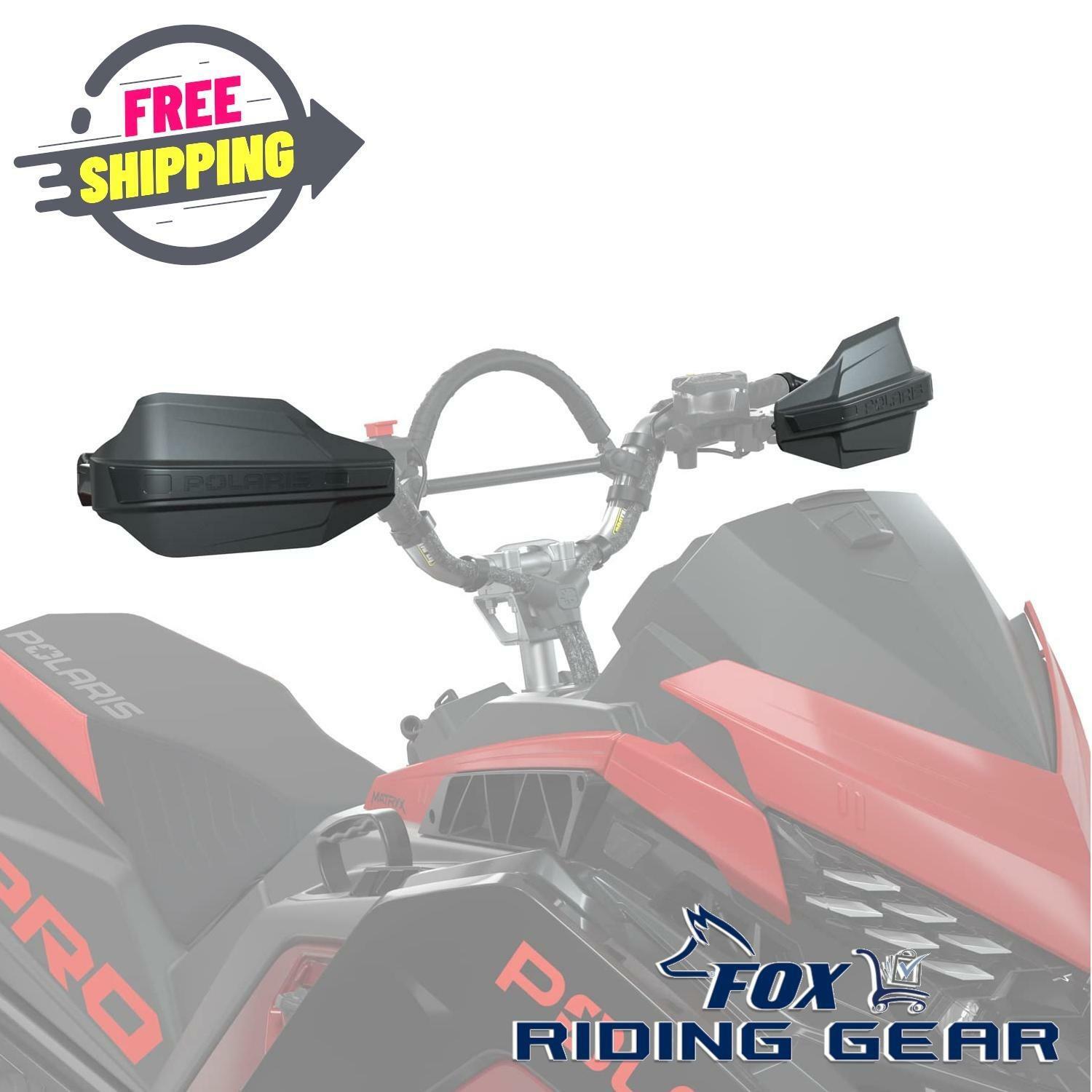 OPEN BOX - OEM Polaris Handguard Set BLACK Snowmobile RMK Backcountry - 2889868