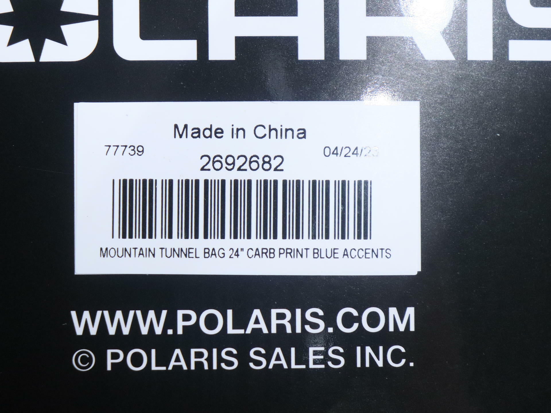 Polaris Lock & Ride Flex Large Burandt Bag BLUE - 2890010 - Open Box