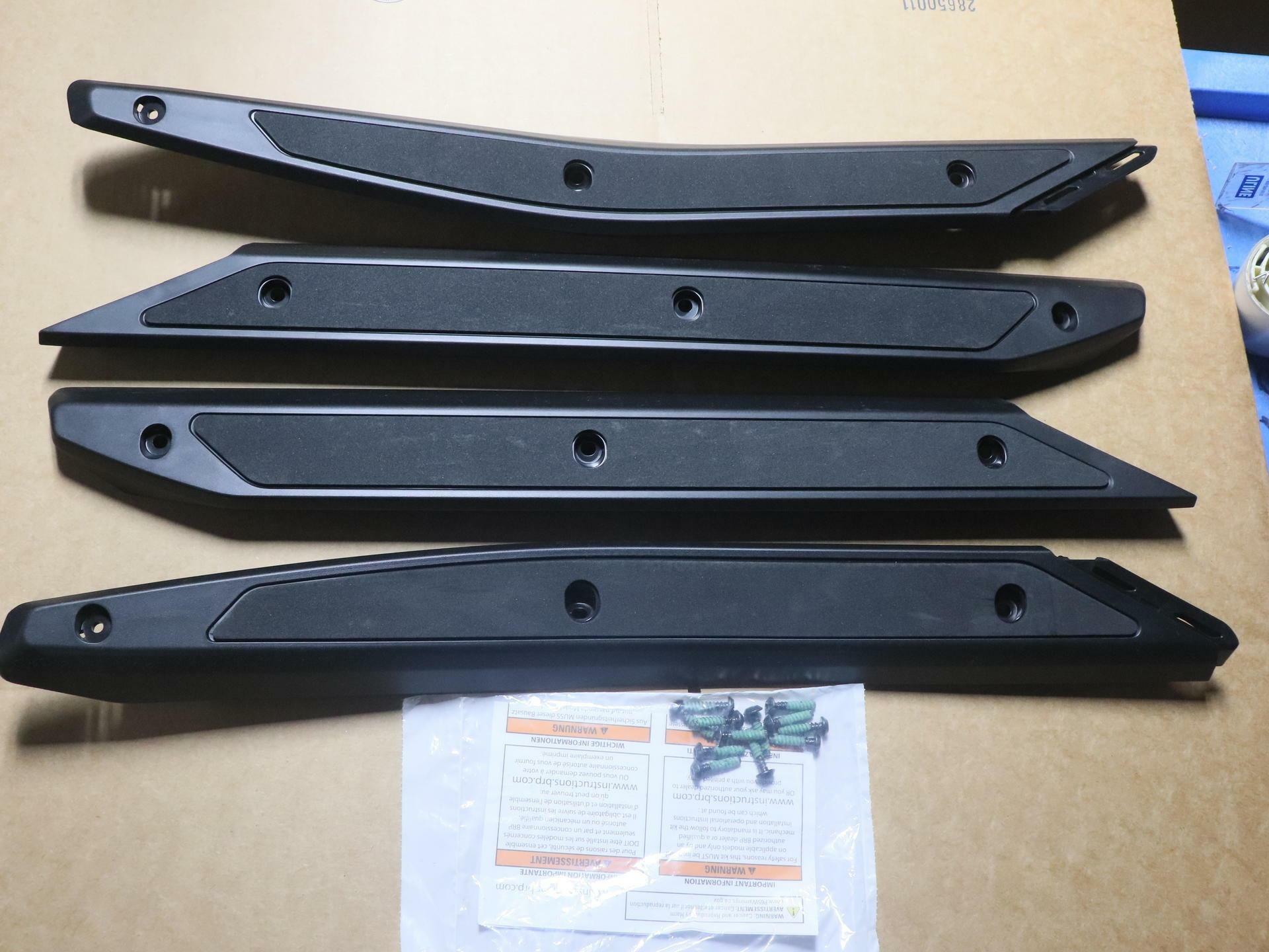 OPEN BOX - OEM Sea-Doo Angled Gunwale Footrest Set - GTX RXT X 2018 - 295100793