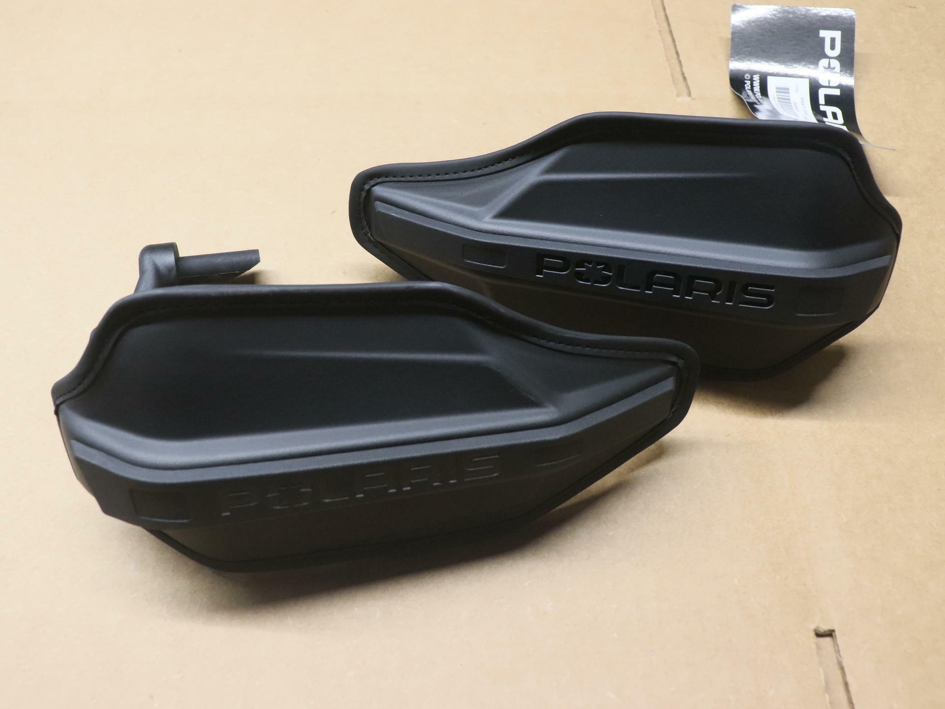 OPEN BOX - OEM Polaris Handguard Set BLACK Snowmobile RMK Backcountry - 2889868