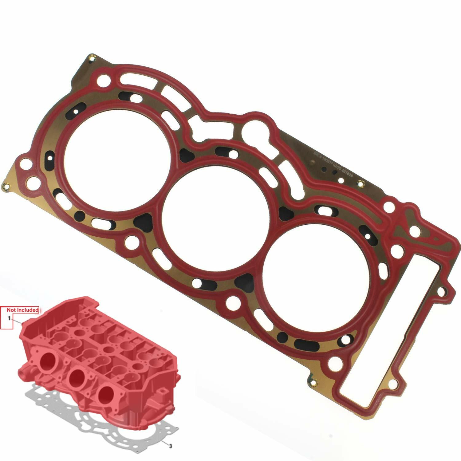 Can-Am 420431816 Maverick X3 Turbo 2017-2018 Cylinder Head Gasket OEM New