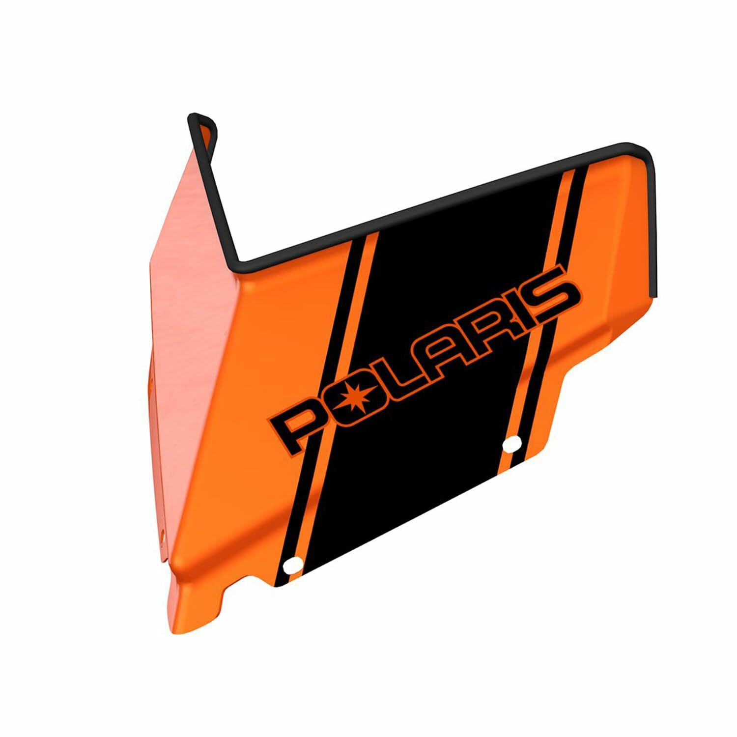 Polaris Snowmobile Low Windshield with Striped Logo