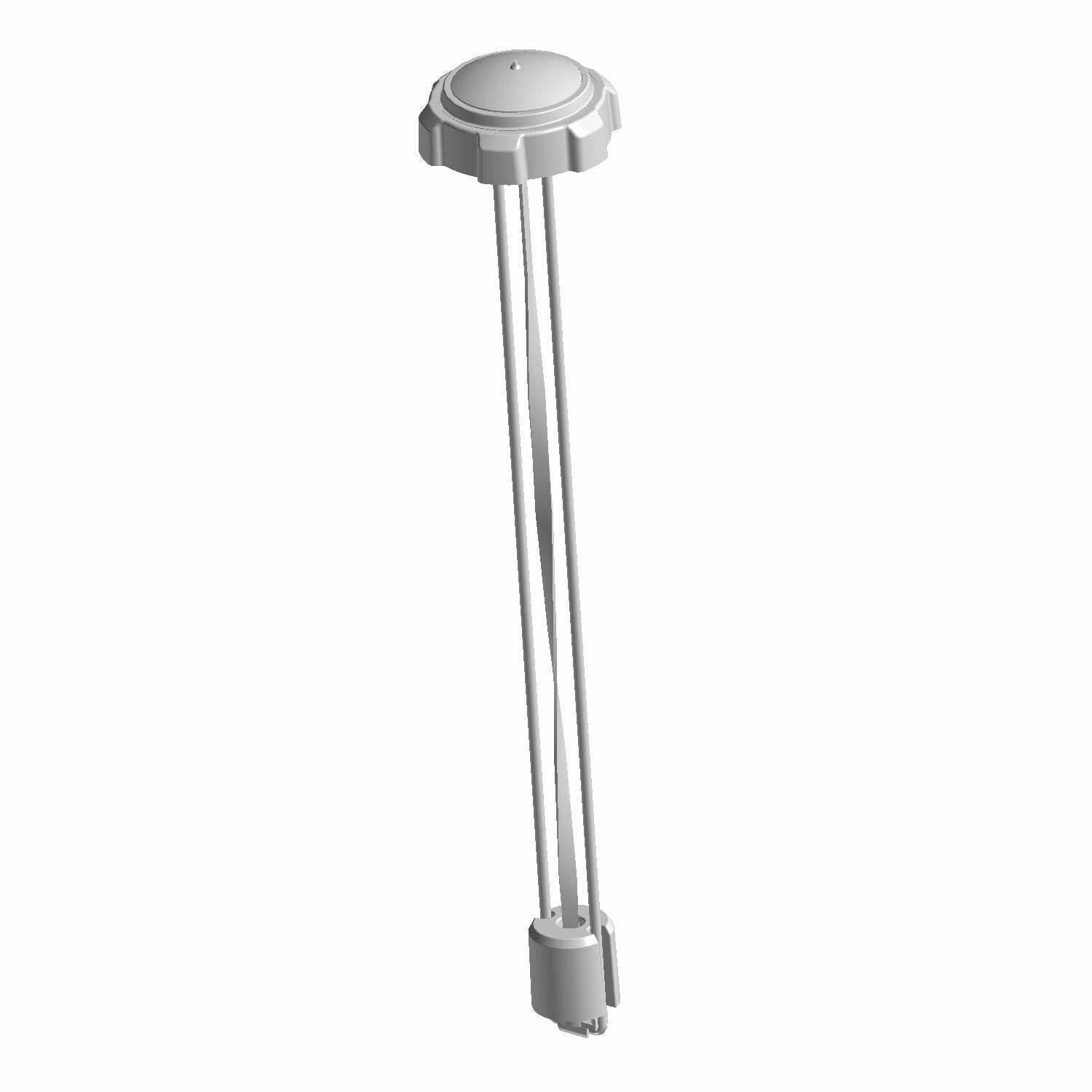 Polaris Snowmobile Fuel Cap w/Gague, 14.00, Genuine OEM Part 2520815, Qty 1