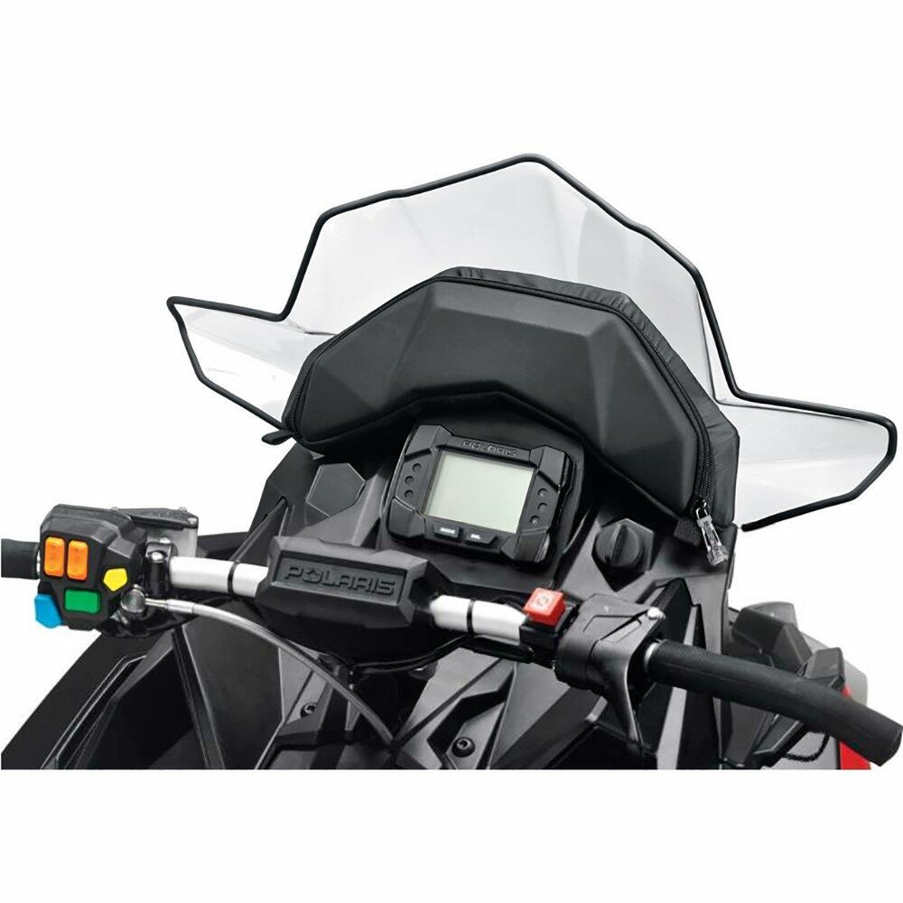 Polaris Snowmobile Lock & Ride Heated Windshield Bag, Lock & Ride Technology, Molded Polyurethane Durability, for Dry and Heated Storage, Large - Part 2880374