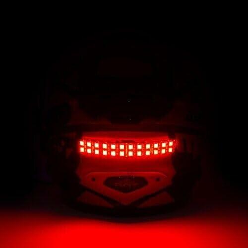 LJE Products Blizzard Buster - Color Selectable Snowmobile Helmet Safety Light