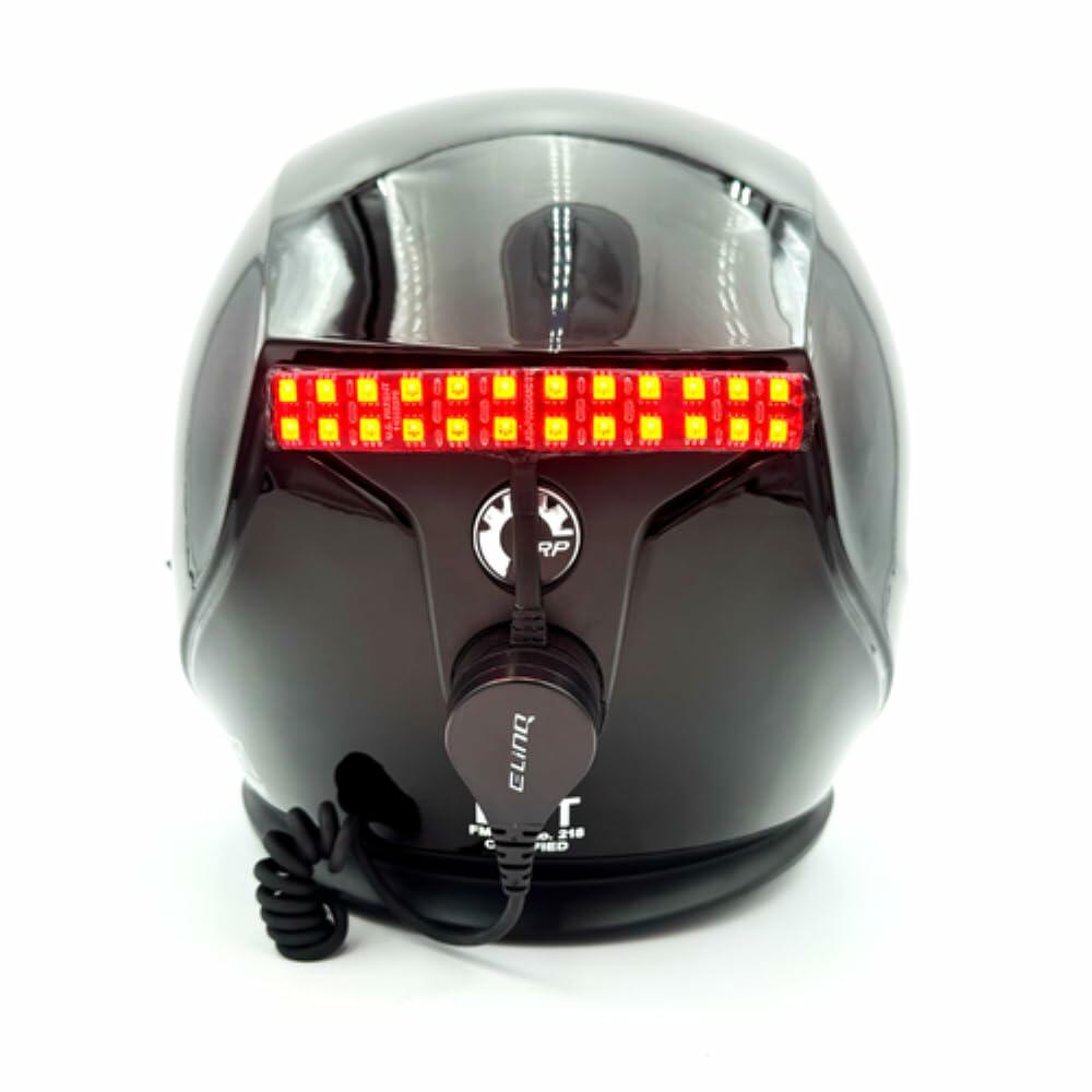 LJE Blizzard Buster Compatible For Ski-Doo Oxygen Helmet Color Selectable Safety Light