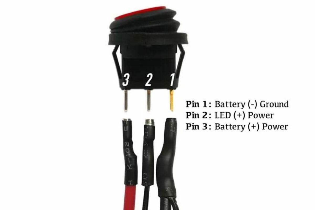 LJE WhiteOut LED Safety Light for 2015+ Polaris Axys/Matryx chassis - LJE-WHTOUT-POL-10