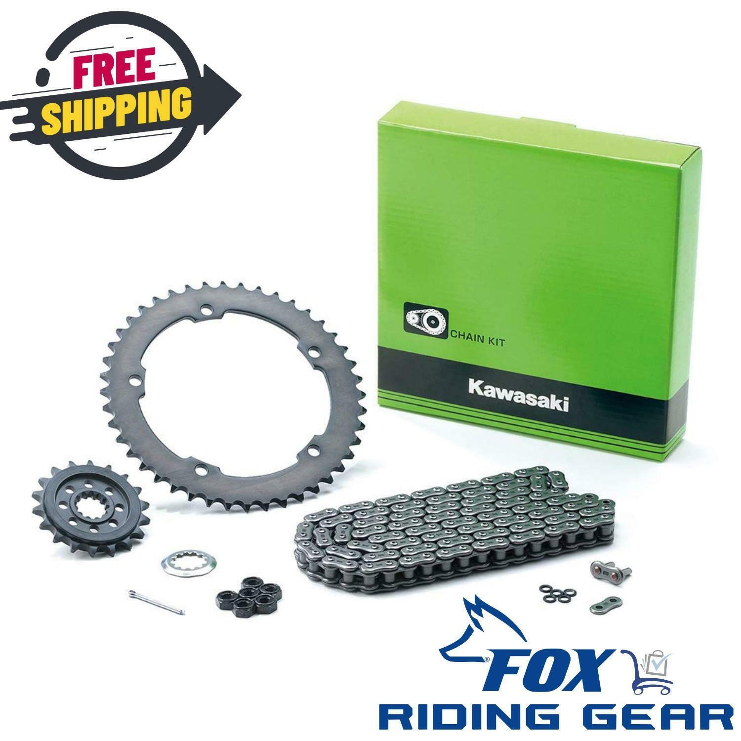 Kawasaki OEM Drive Chain Sprocket Kit KLR650 2014-2018 99996-5008 - Open Box