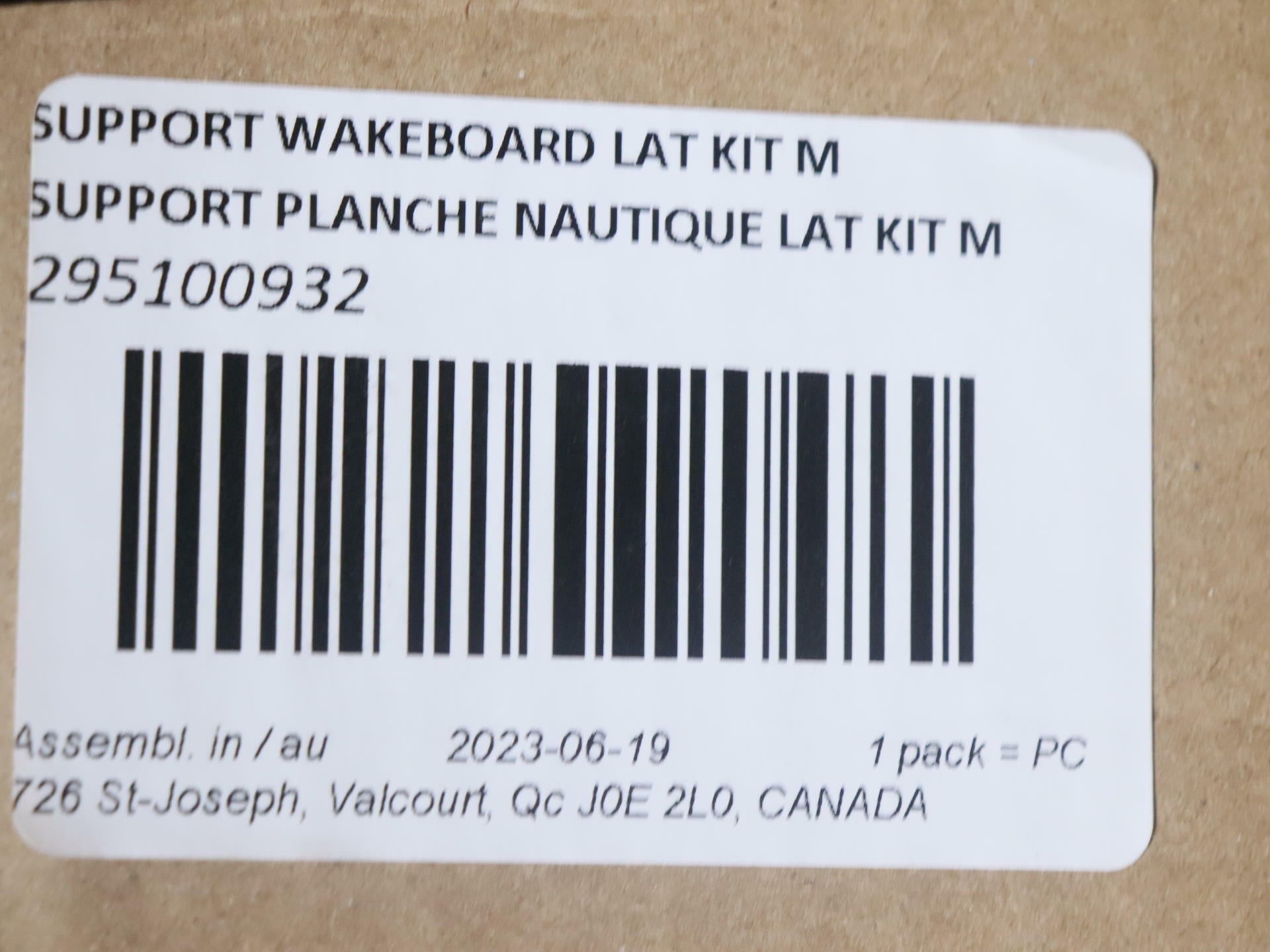 OPEN BOX - OEM Sea-Doo LinQ Wakeboard Holder Kit 295100932 - Switch Pontoon Boat
