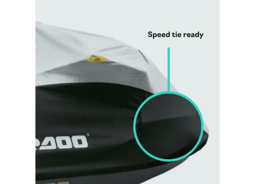 OEM Sea-Doo Trailering Cover BLACK/GREY Fits 2012-2019 GTR 295100723 - Open Box