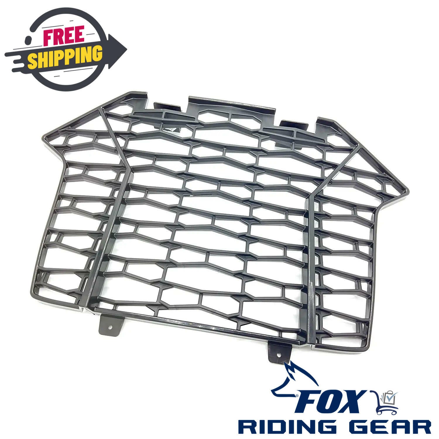 OPEN BOX - OEM Polaris Front Fascia Grill Black RZR Pro XP Turbo - 5456612-070