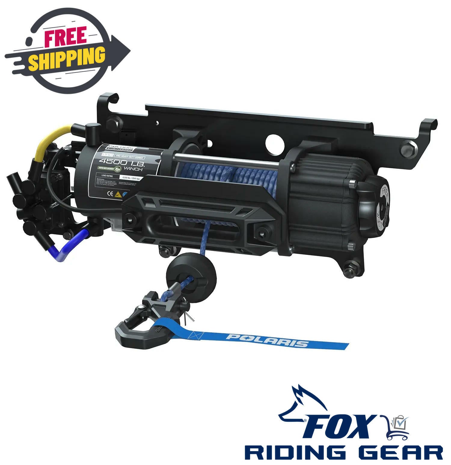 Polaris 2889695 HD 4500 lb Winch Synthetic Rope Ranger 1000 XP Crew Premium