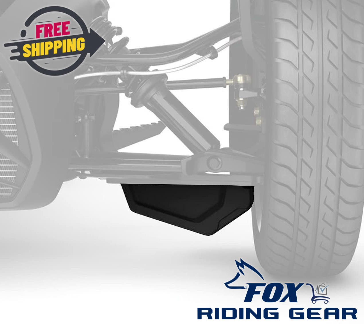 OPEN BOX - OEM Can-Am Splash Guard Deflector Set 219400817 - All Ryker Models