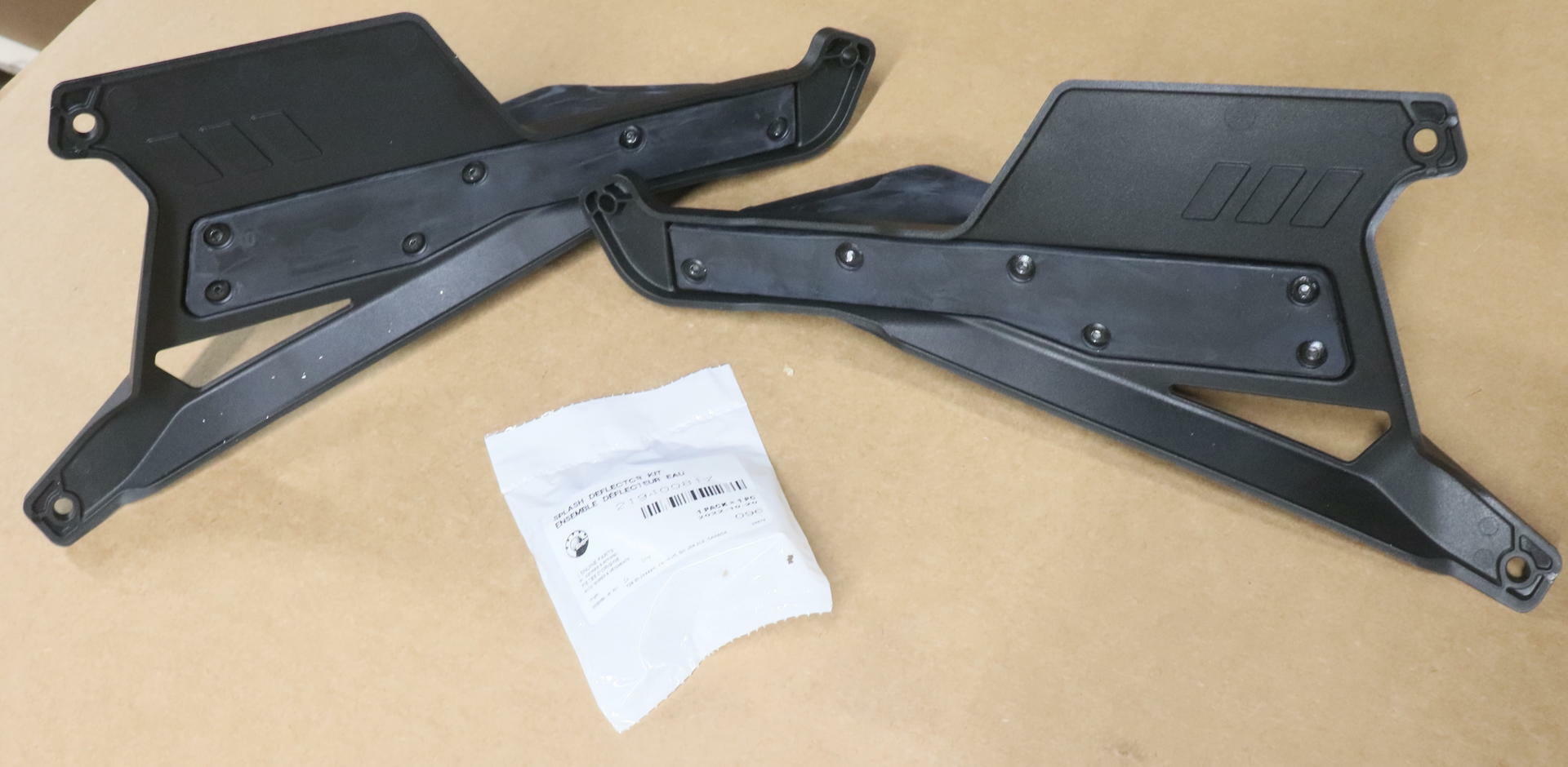 OPEN BOX - OEM Can-Am Splash Guard Deflector Set 219400817 - All Ryker Models