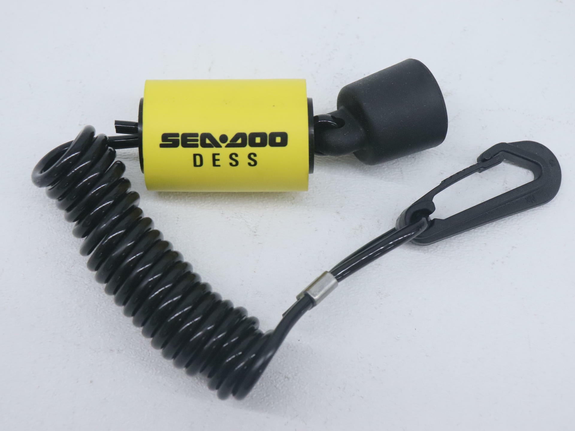 OPEN BOX - OEM Sea-Doo Key D.E.S.S Safety Lanyard Cord & Clip - 278002199