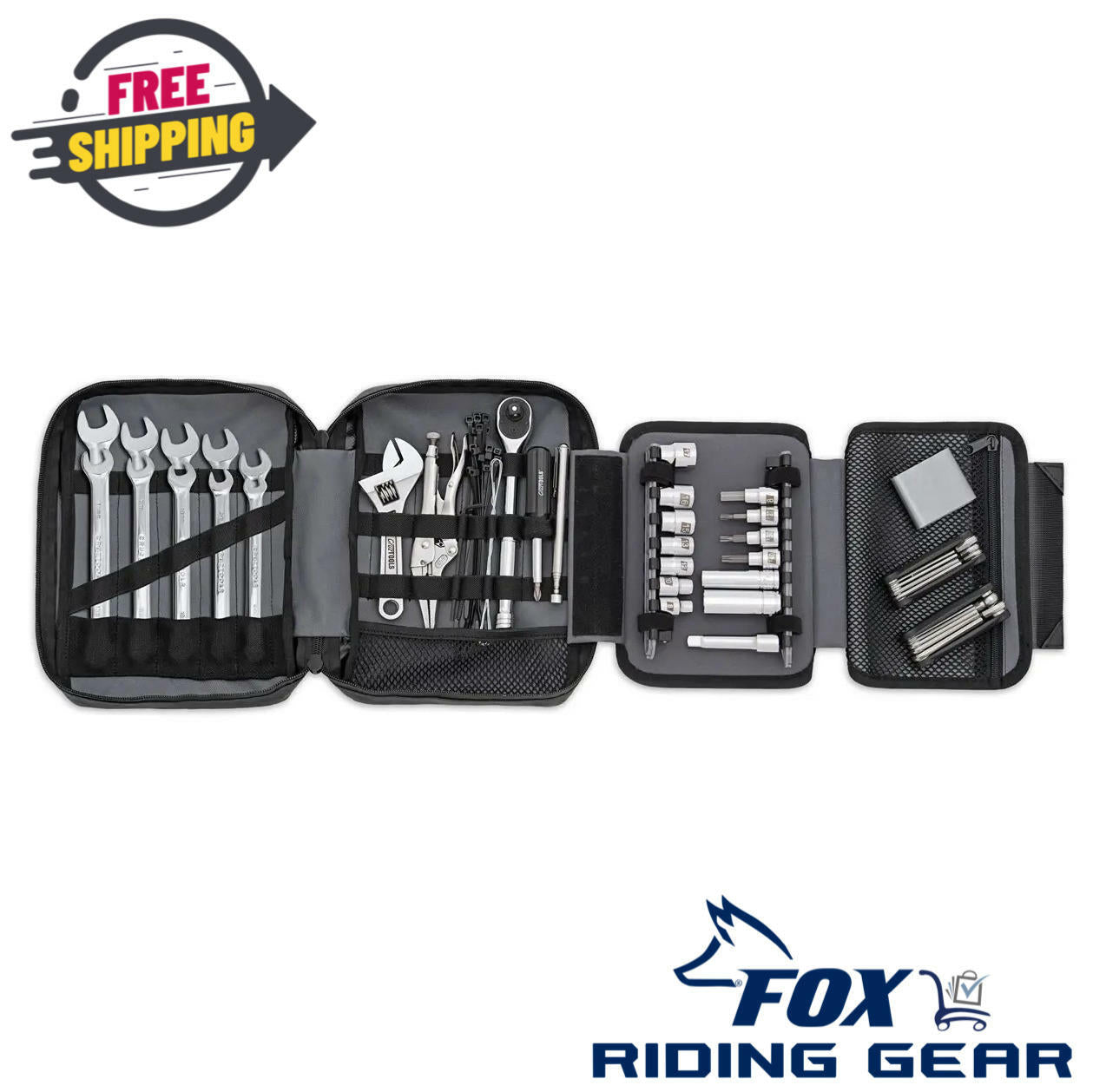 OEM Polaris Burandt Tool Kit Set 3/8" Ratchet w/Carry Bag 2890686 - Indy ProStar